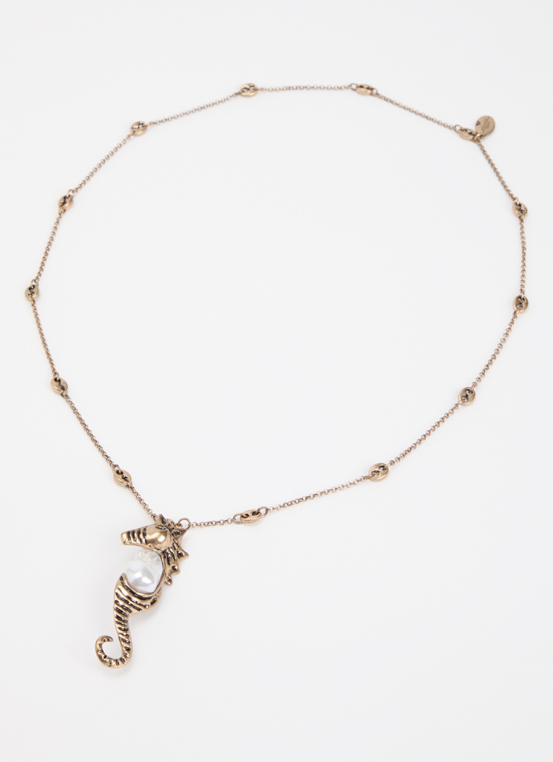 Max Mara Ketting met imitatieparel - detail 2 goud