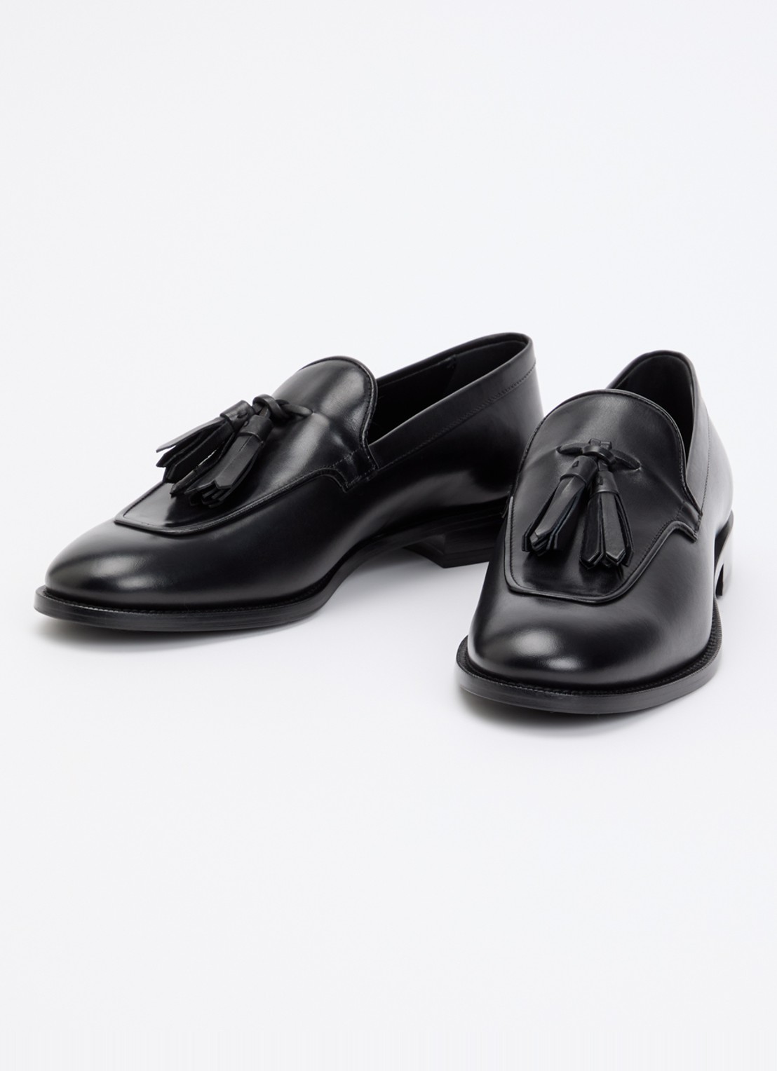 Max Mara Loafer van kalfsleer - detail 3 zwart