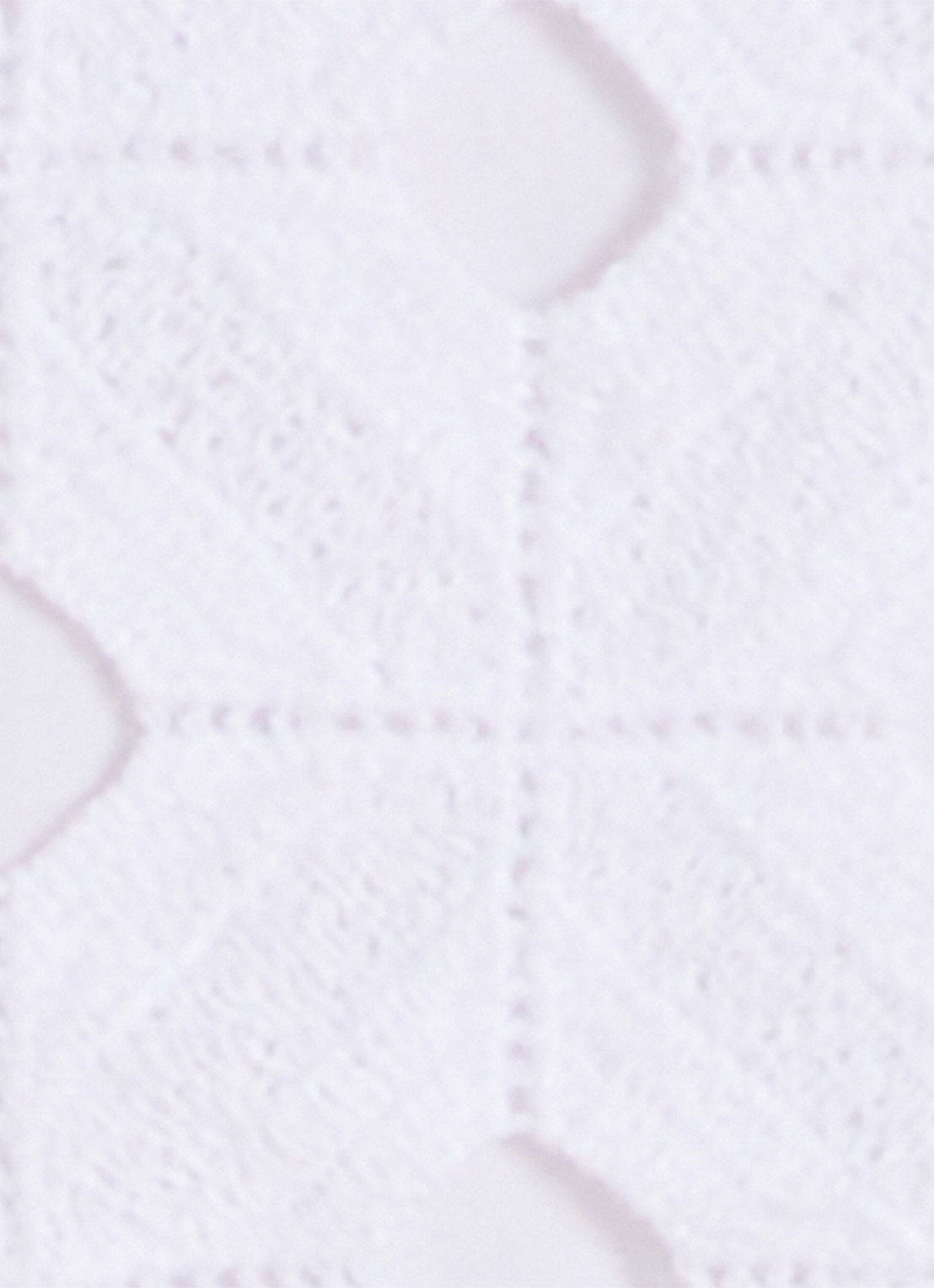 Max Mara Mini jurk met cut-out detail - detail 2 wit
