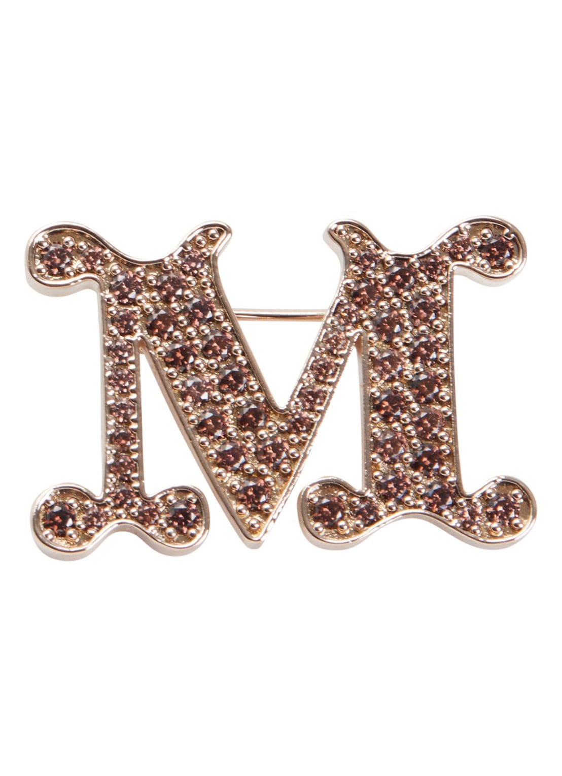 Max Mara Mxafacella broche - voorkant 3 goud