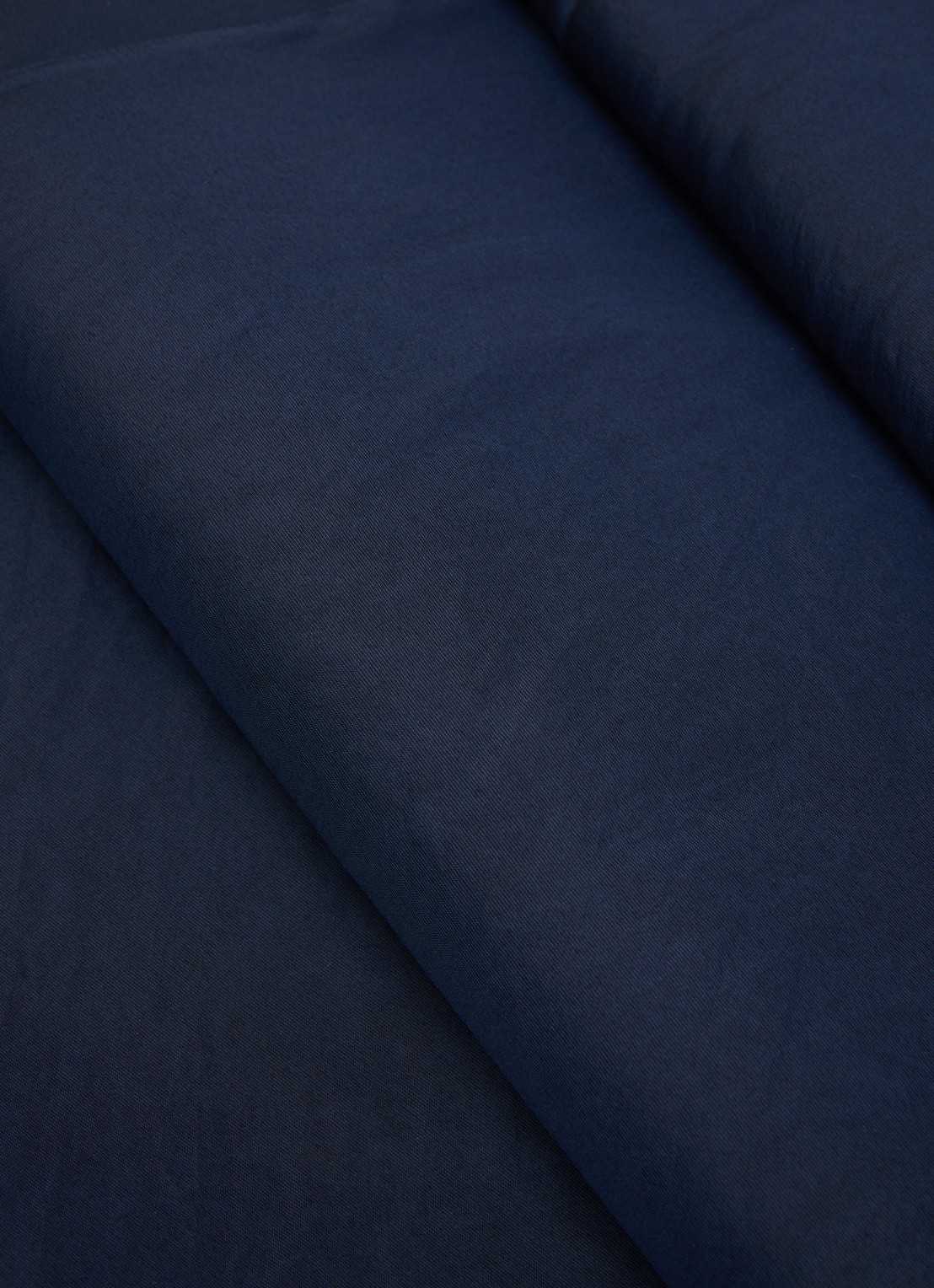 Max Mara Sjaal in zijdeblend 210 x 50 cm  - detail 2 donkerblauw