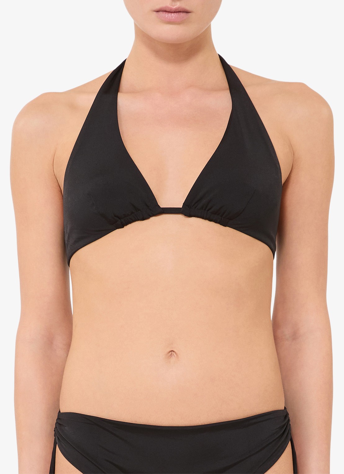 Max Mara Triangel bikinitop - detail 2 zwart