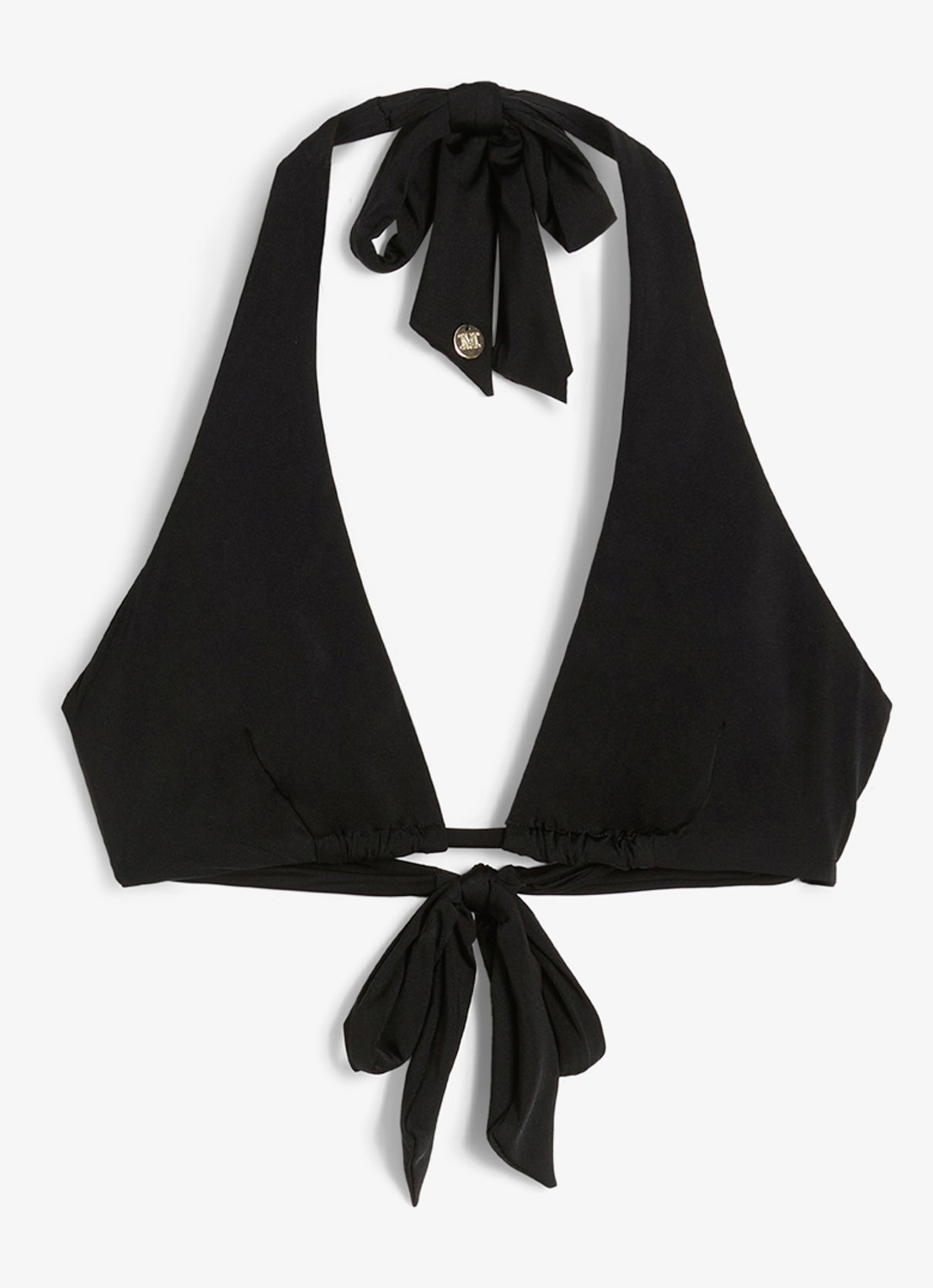 Max Mara Triangel bikinitop - voorkant zwart