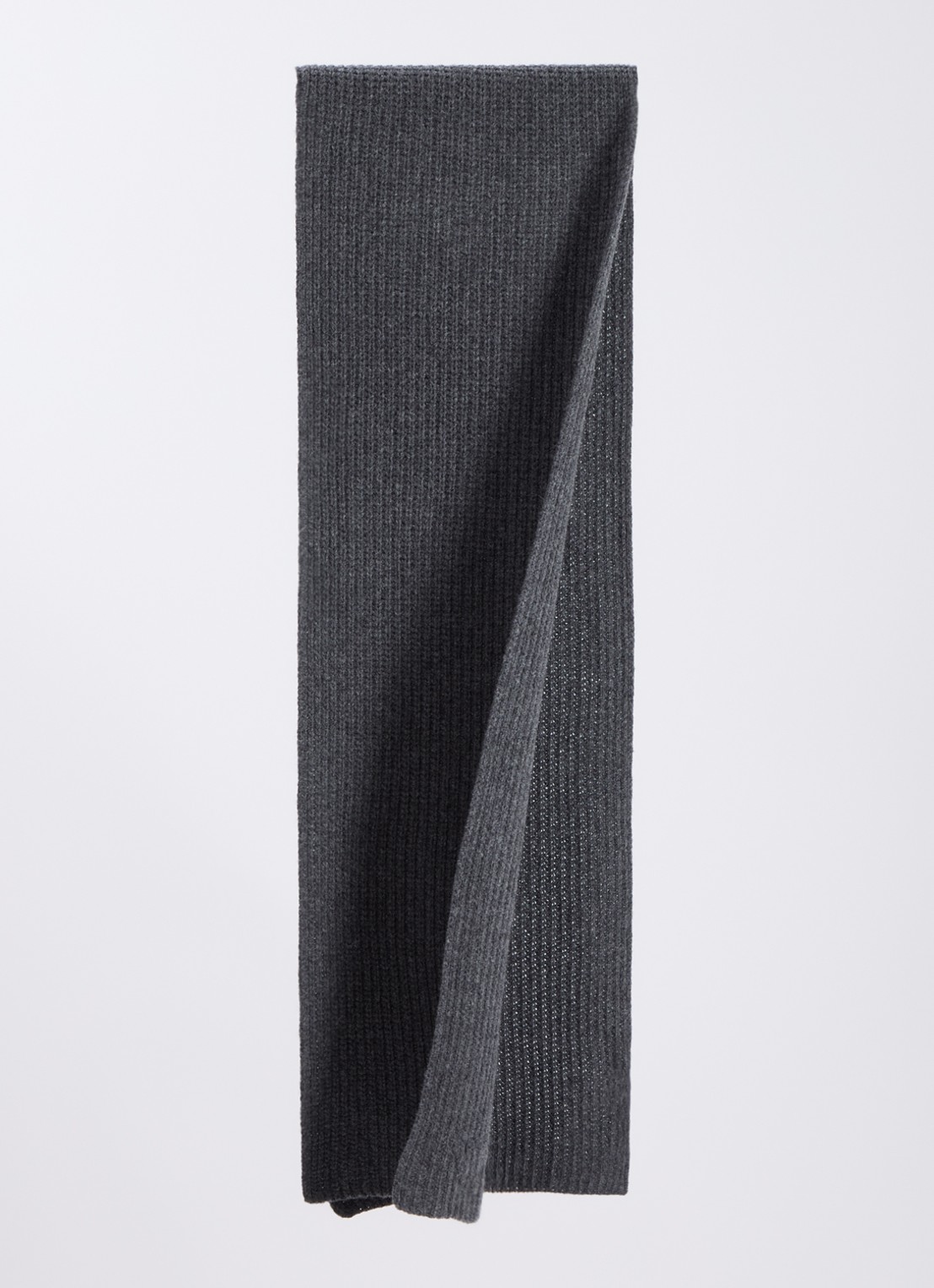 Max Mara Wkabardies sjaal van wol met borduring - detail 2 donkergrijs