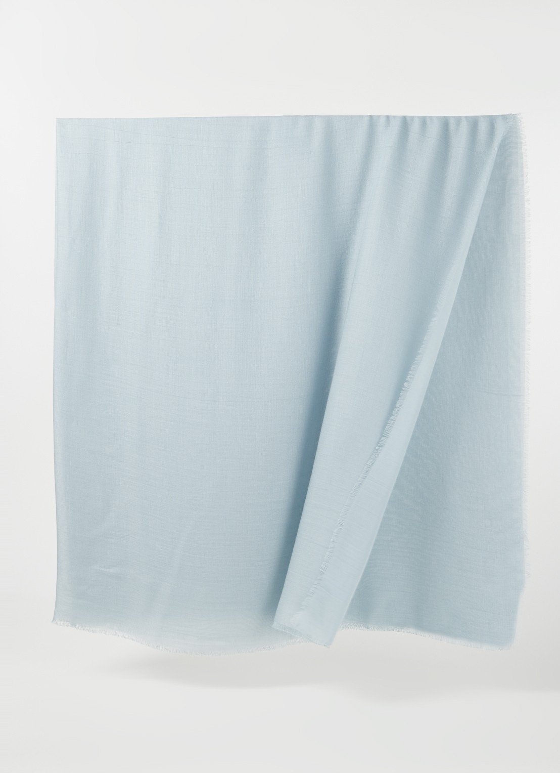 MaxMara Ema sjaal in uni 140 x 140 cm - voorkant 2 mint