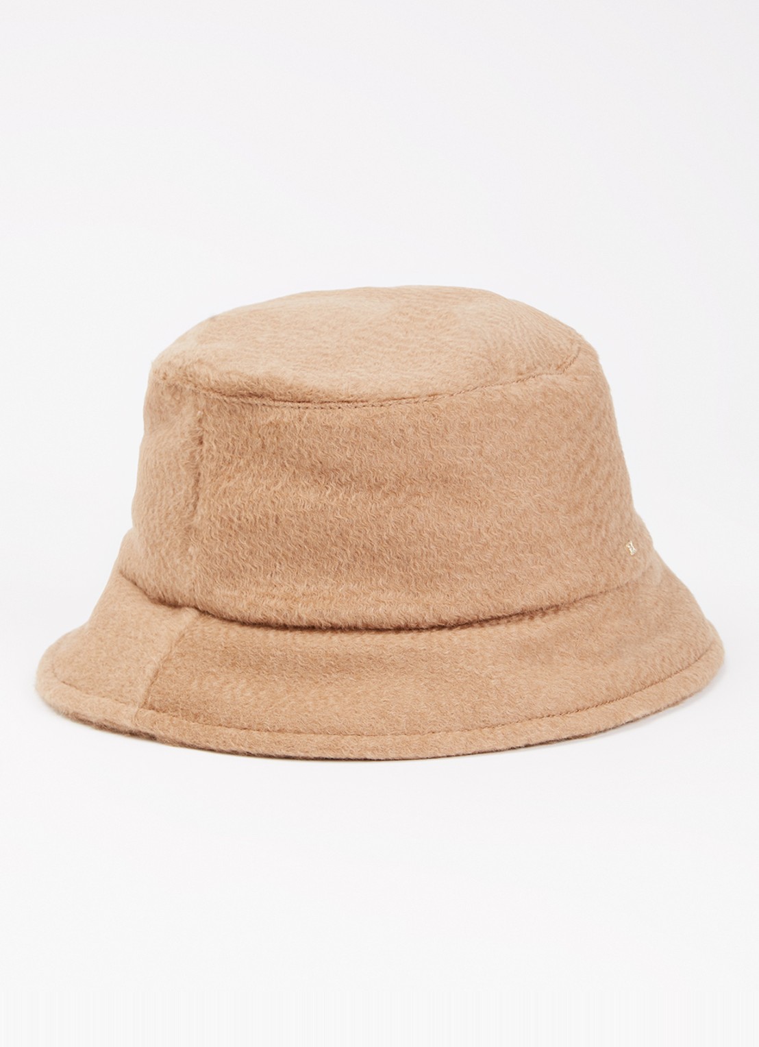 MaxMara Fiducia bucket hoed van kamelenwol - voorkant 2 camel