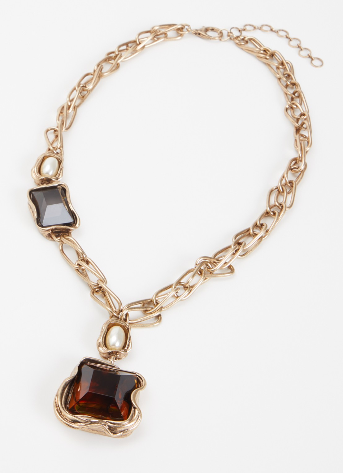 MaxMara Ketting met hanger - detail 2 goud