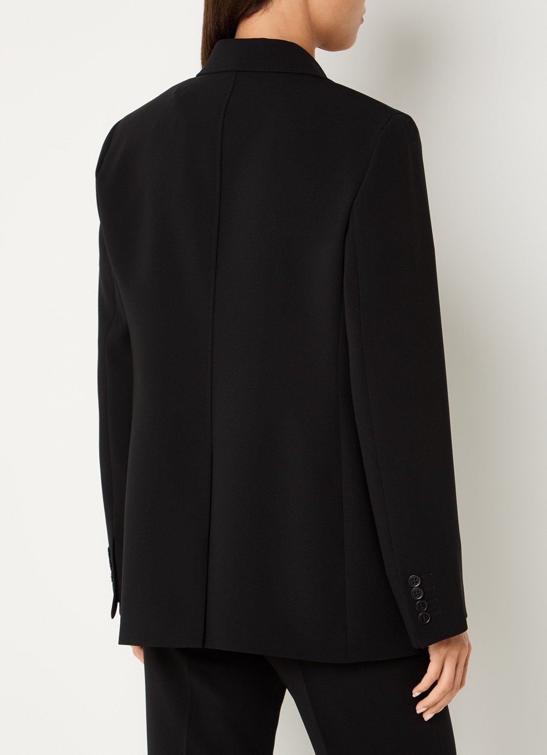MaxMara Oversized blazer met klepzakken - achterkant 2 zwart