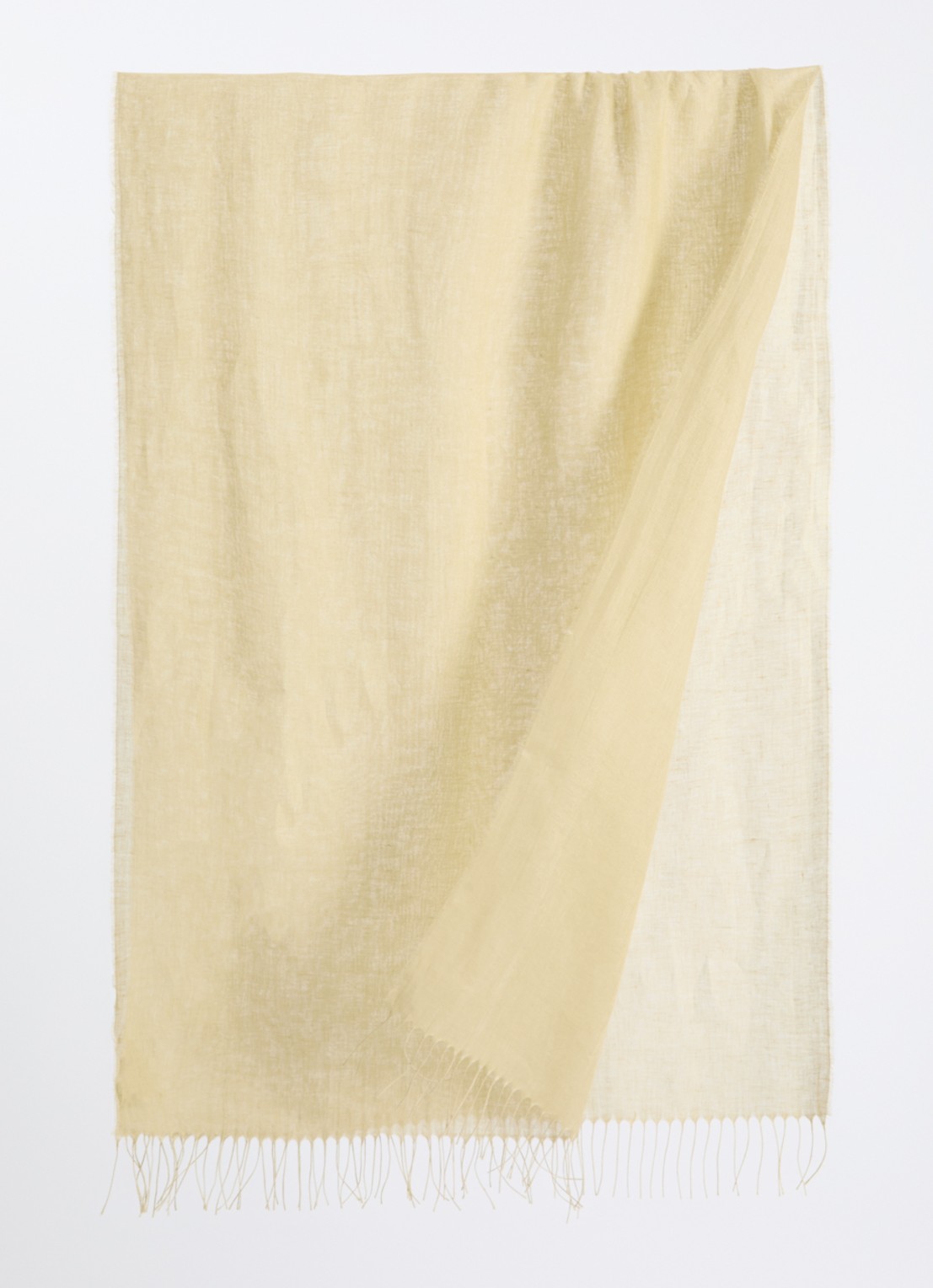 MaxMara Sjaal 189 x 70 cm - detail 2 mosgroen