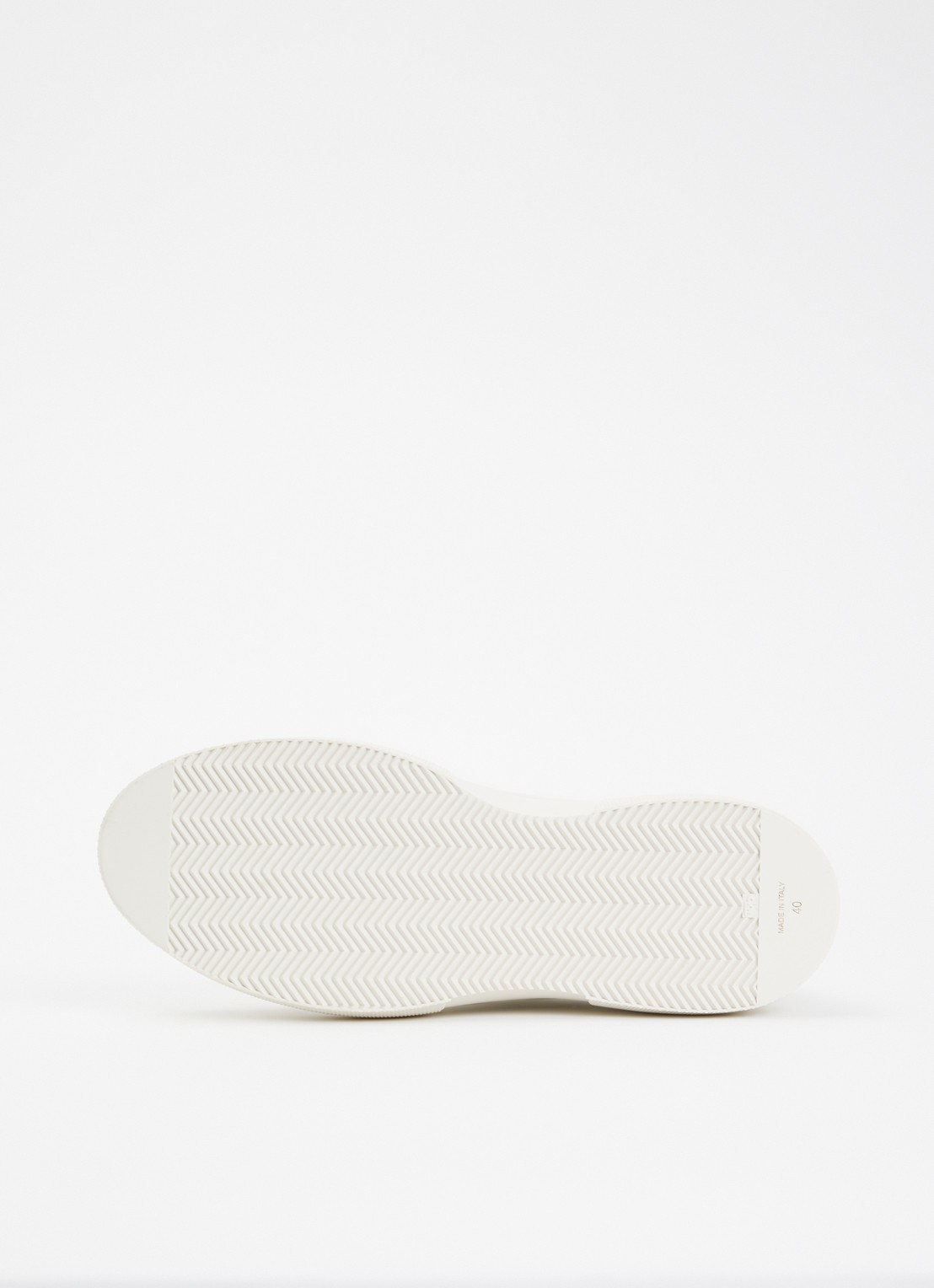 MaxMara Sneaker van leer met details van suède - detail 3 hazelnootbruin