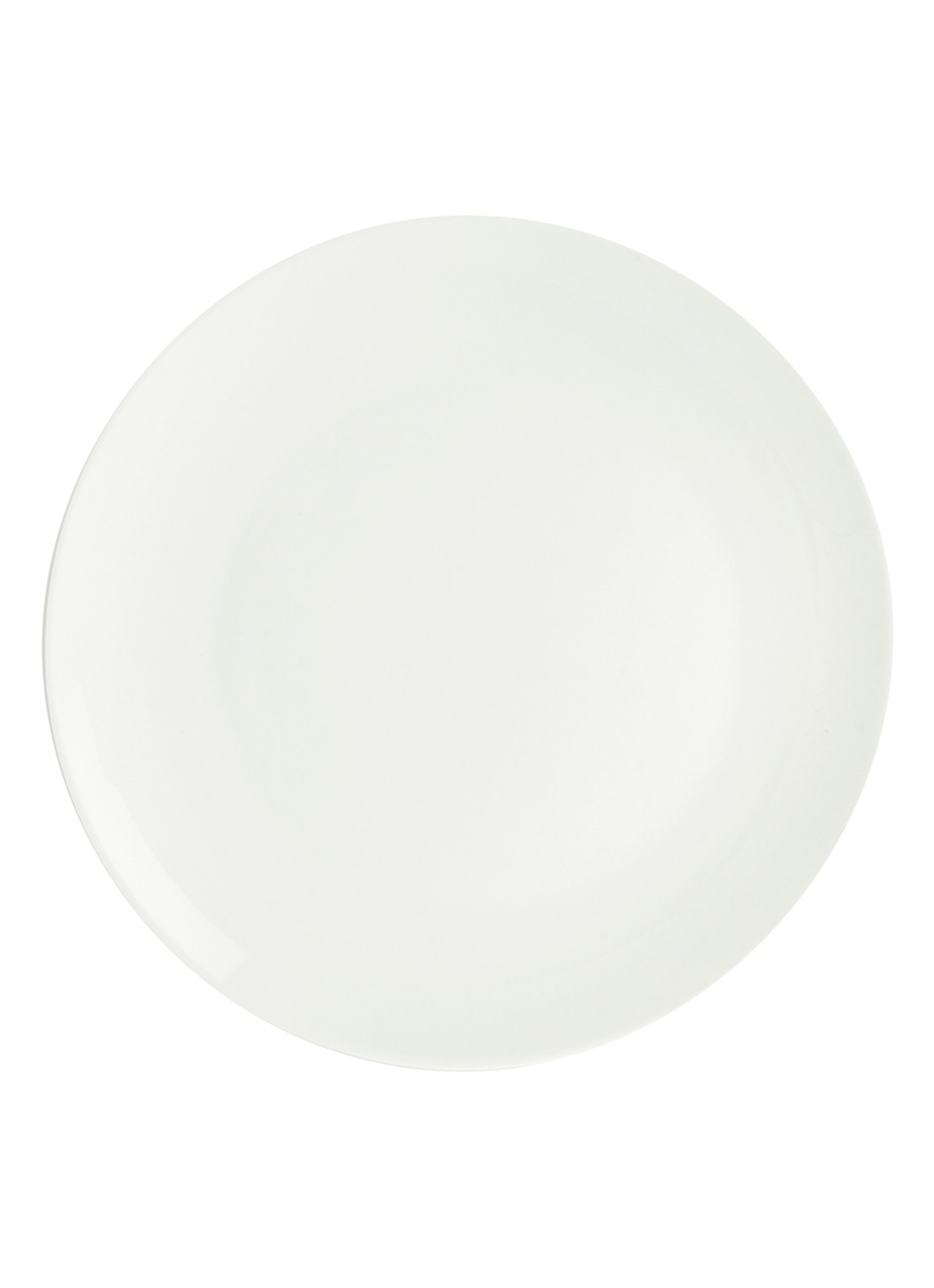 Maxwell & Williams Cashmere gebaksbordje 20,5 cm - voorkant gebroken wit