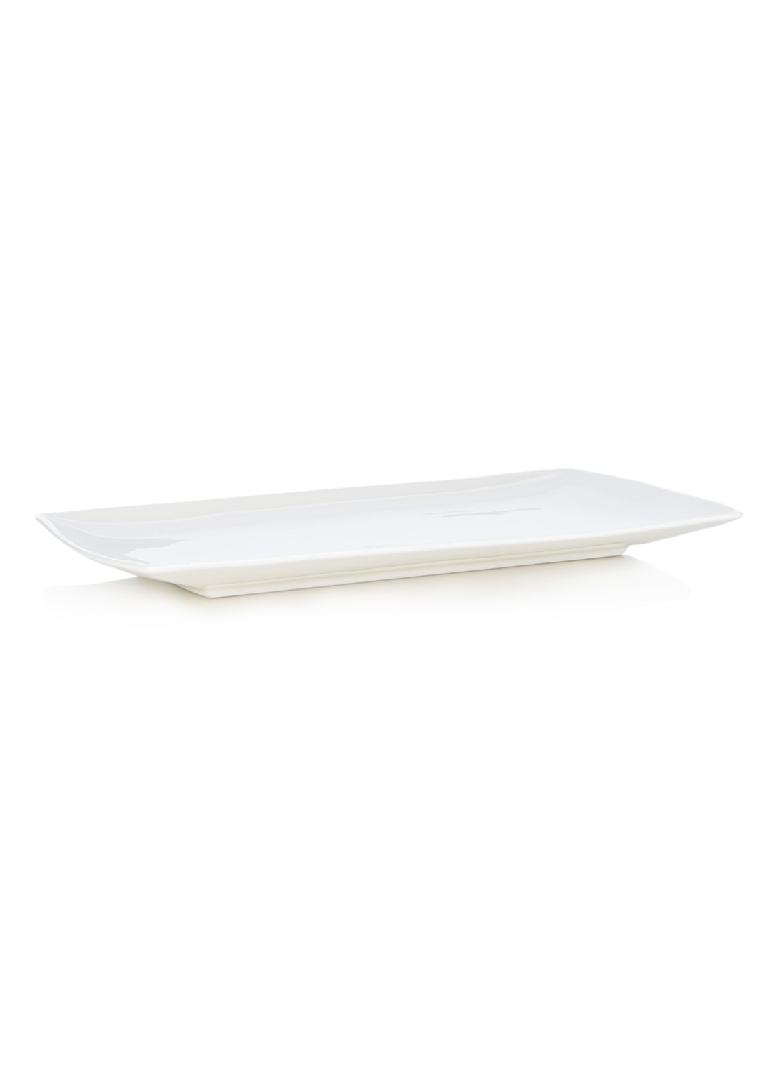 Maxwell & Williams East Meets West serveerschaal 30 cm - voorkant 3 gebroken wit