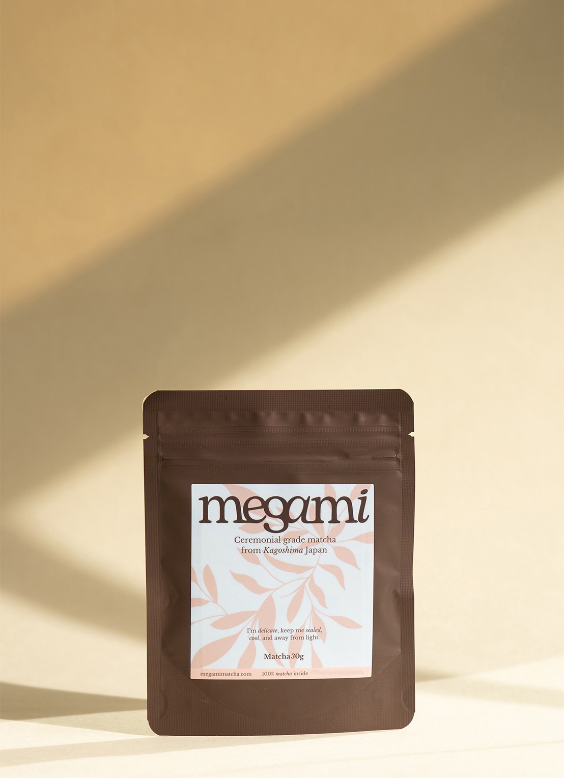 Megami Matcha 30 gram - voorkant 2 groen