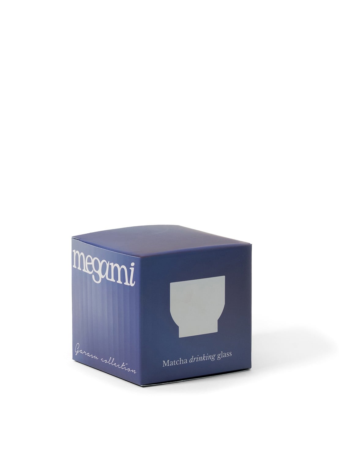 MEGAMI Matcha glas - detail transparant