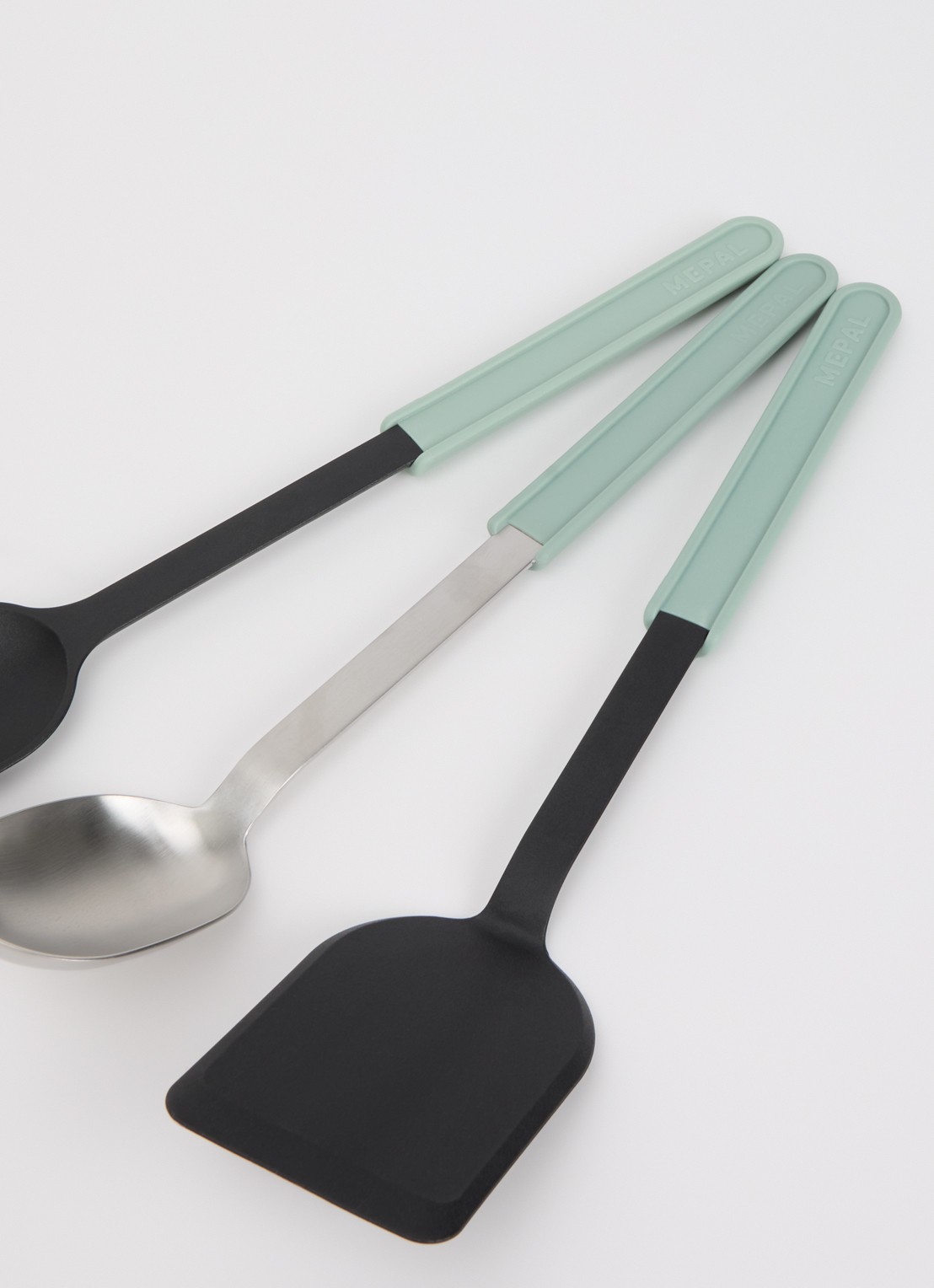 Mepal Chef It kookset 3-delig - voorkant 2 lindegroen