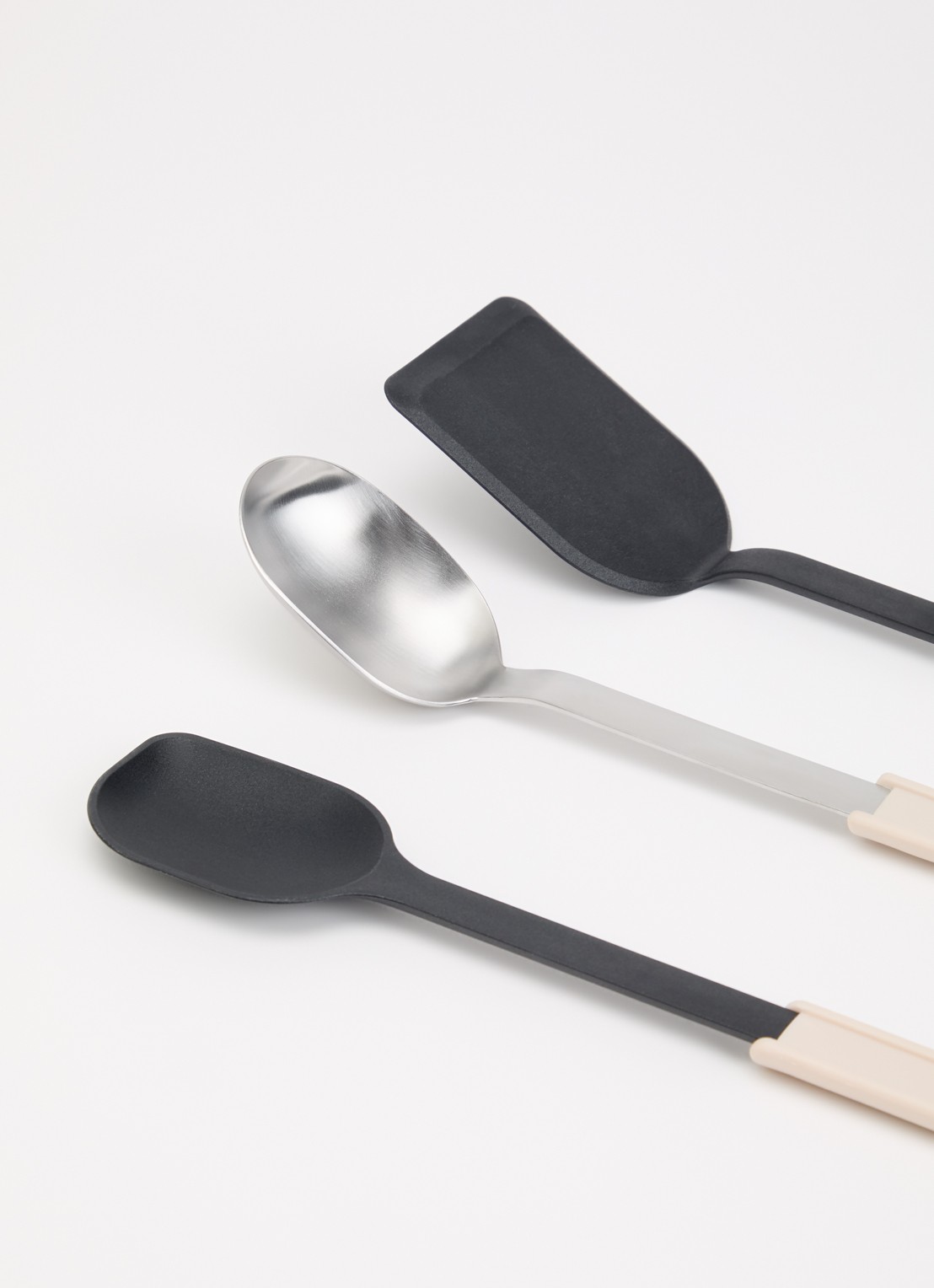 Mepal Chef It kookset 3-delig - voorkant 2 gebroken wit
