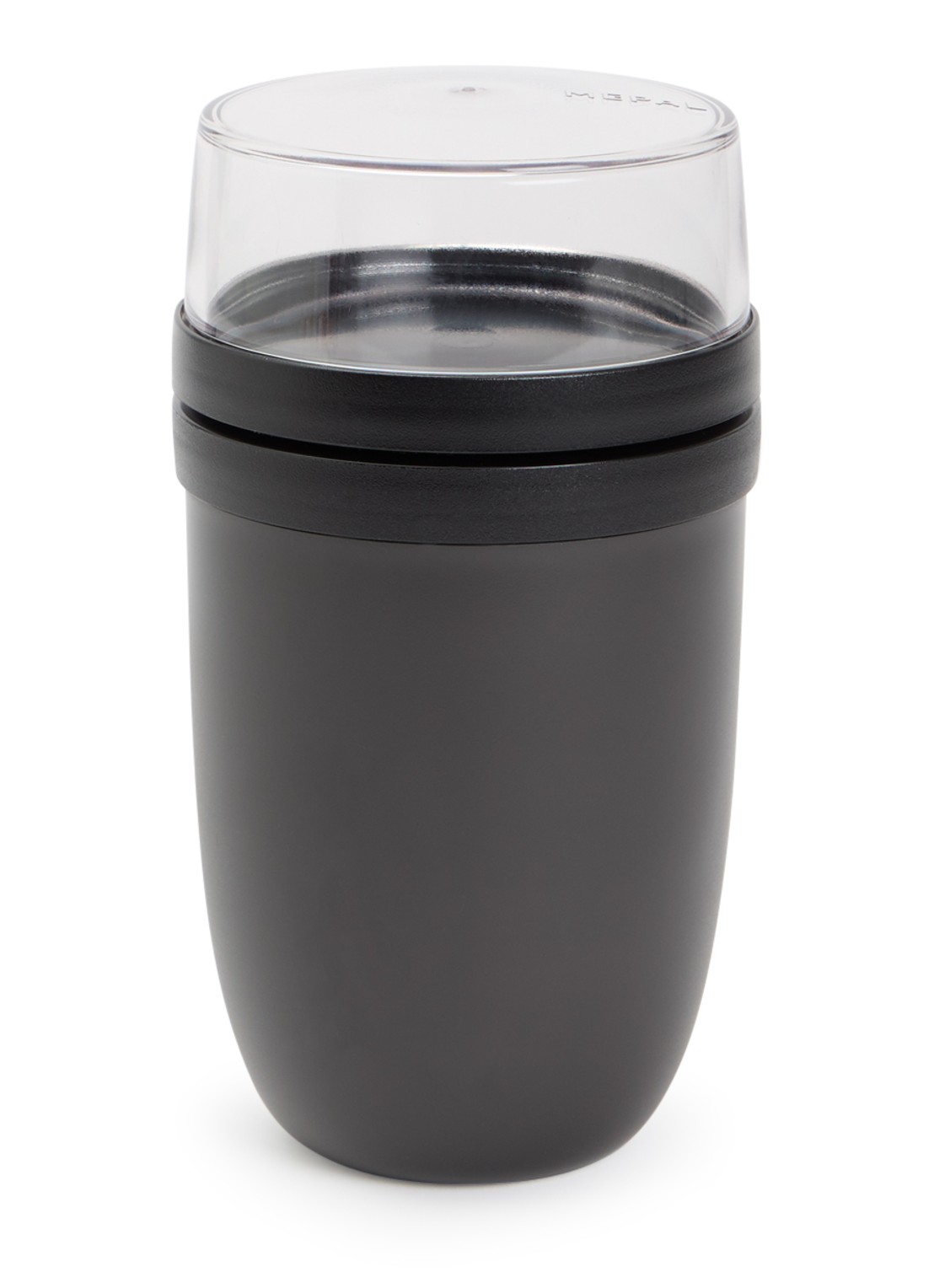 Mepal Ellipse lunchpot XL - voorkant zwart