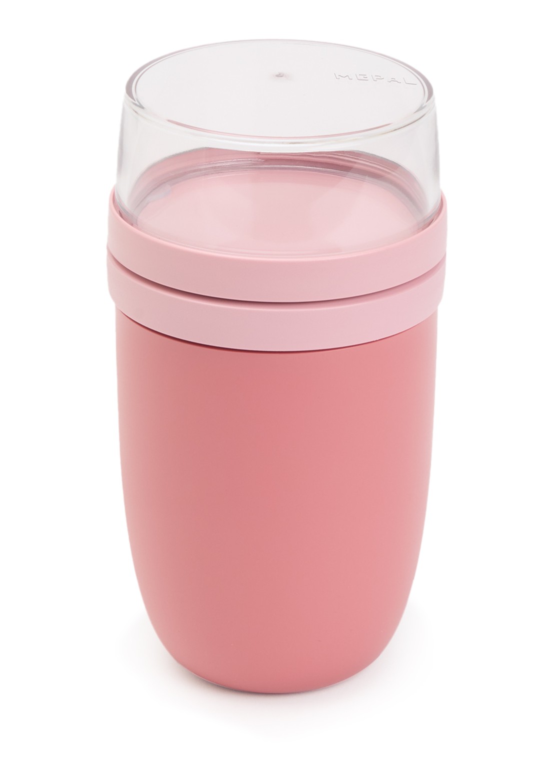 Mepal Ellipse lunchpot XL - voorkant donkerroze