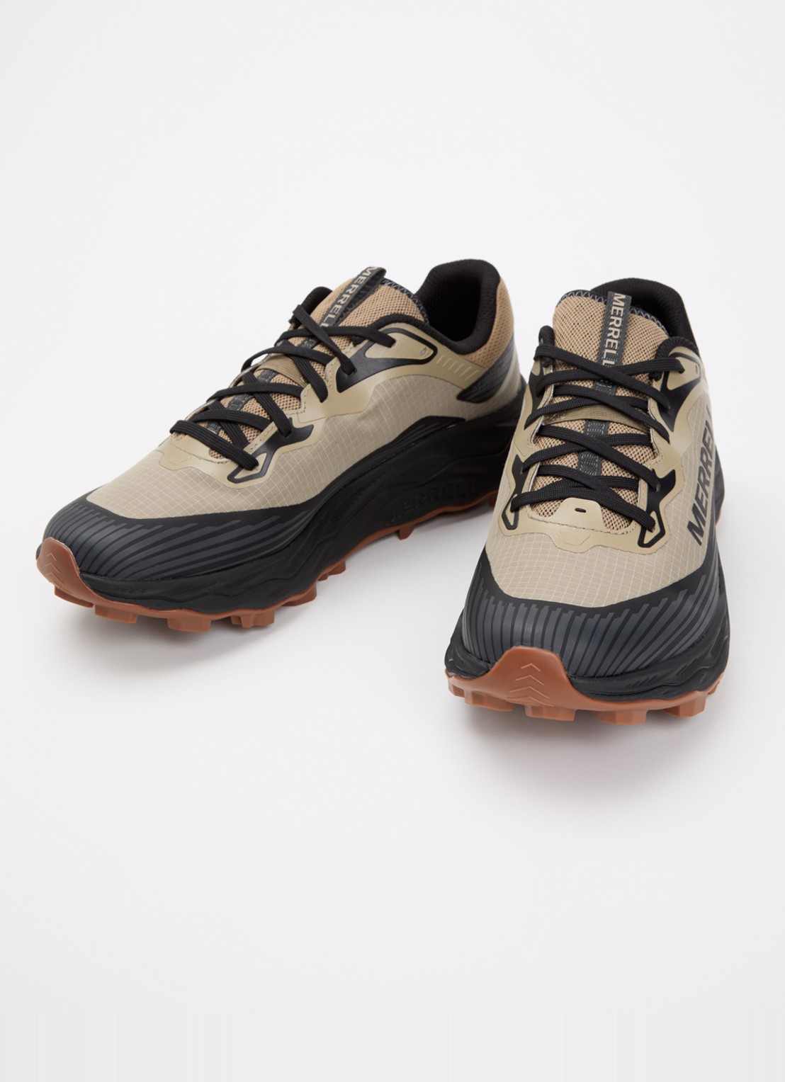 Merrell Agility Peak 6 GTX sneaker met mesh details - detail 2 beige