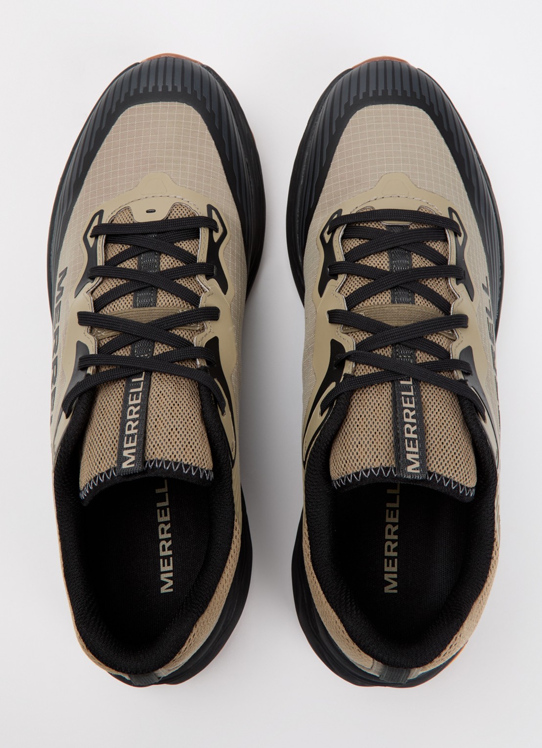 Merrell Agility Peak 6 GTX sneaker met mesh details - detail 3 beige