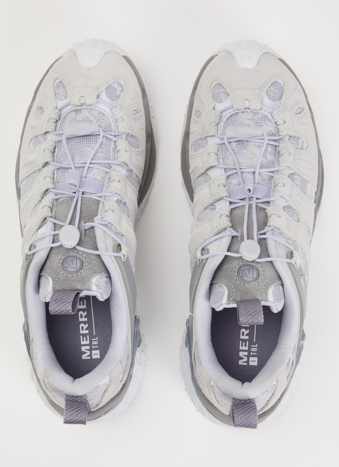 Merrell Cham Redux RMT 1TRL sneaker met suède details  - detail 3 grijs