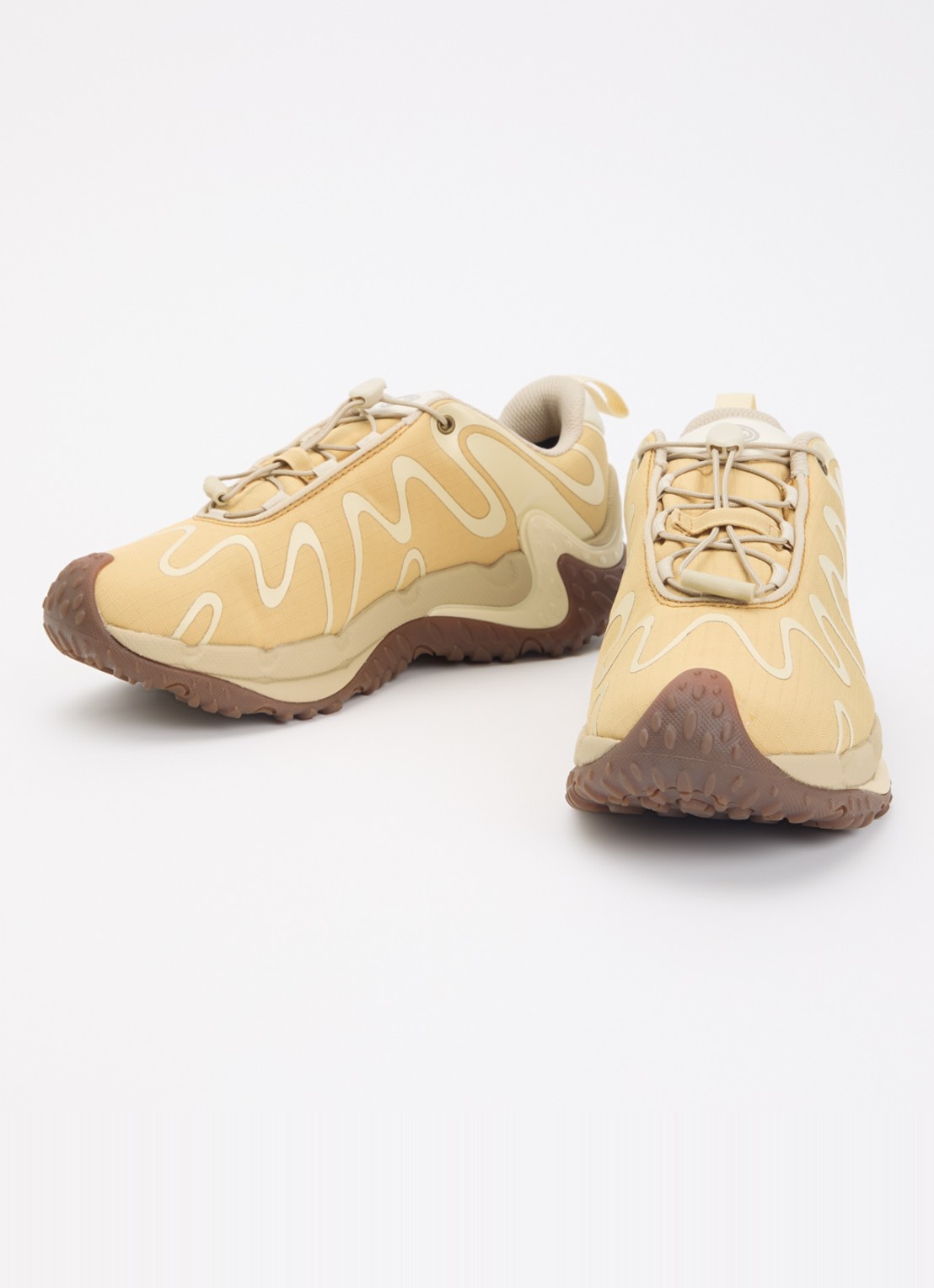 Merrell Cham Redux Storm Gore-Tex sneaker van mesh met logo - detail 3 lichtgeel