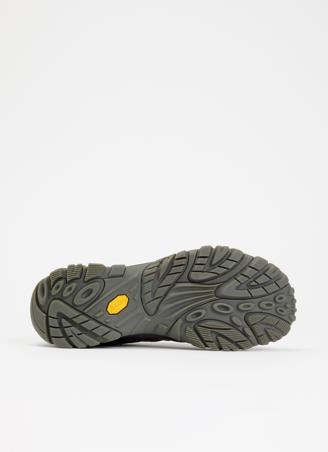 Merrell Moab 2 Remix sneaker van leer met mesh details - detail 5 antraciet