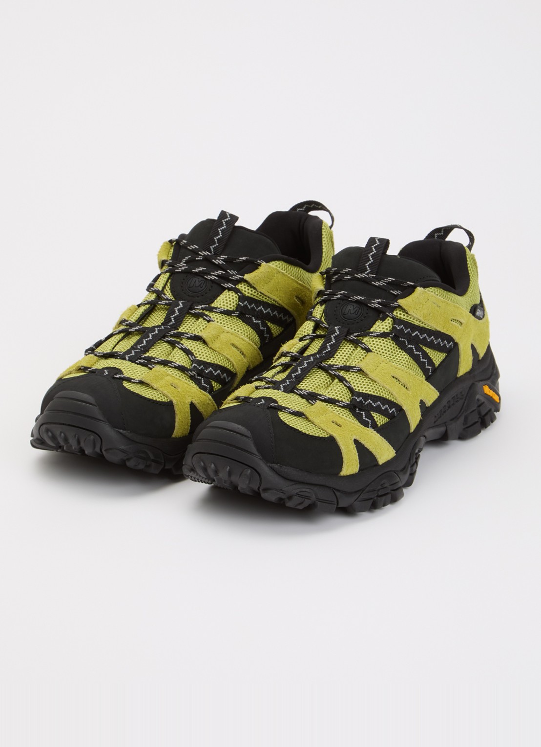 Merrell Moab 2 Siren x Gramicci sneaker met suède details - detail 2 citroengeel