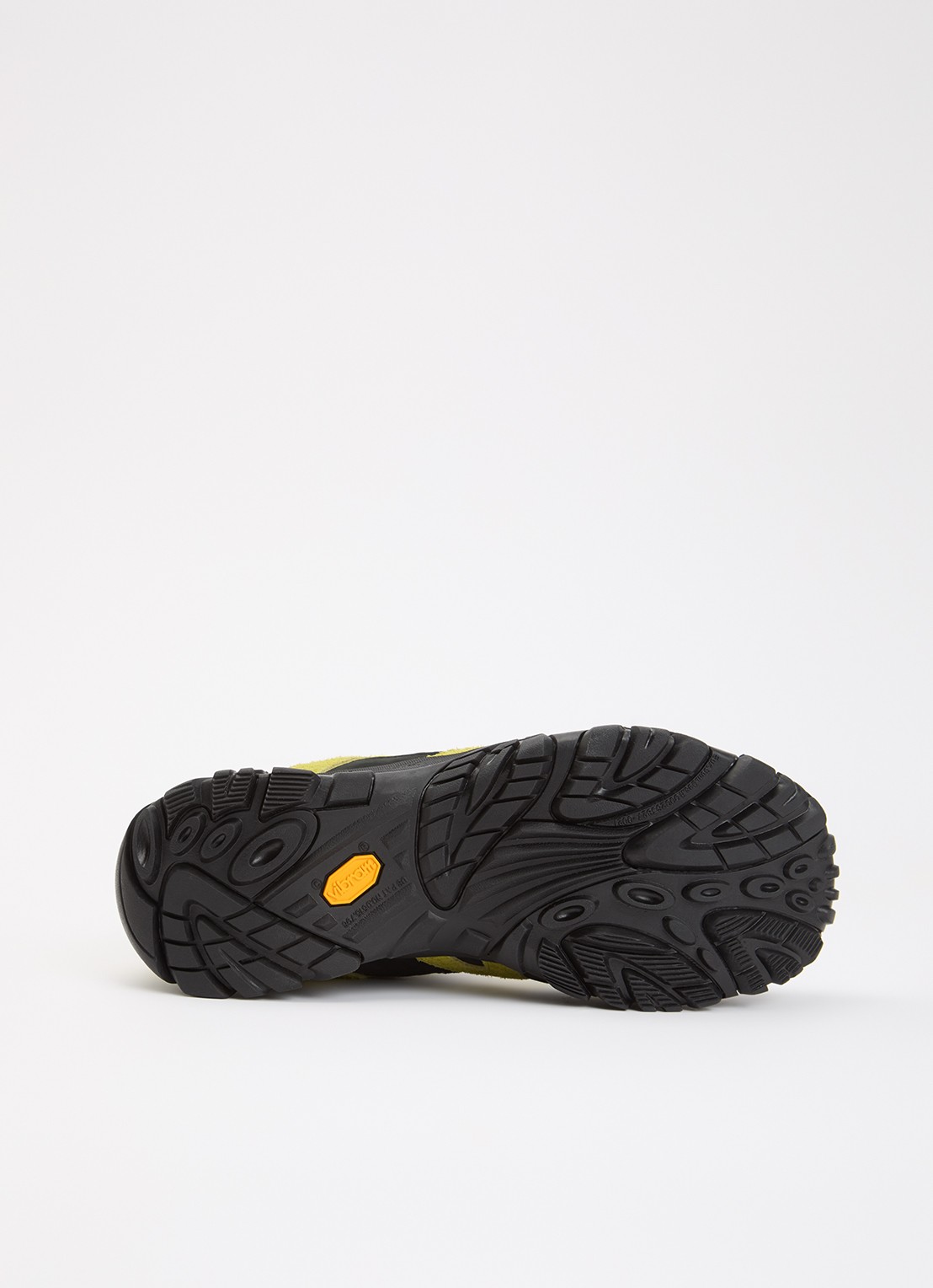 Merrell Moab 2 Siren x Gramicci sneaker met suède details - detail 4 citroengeel