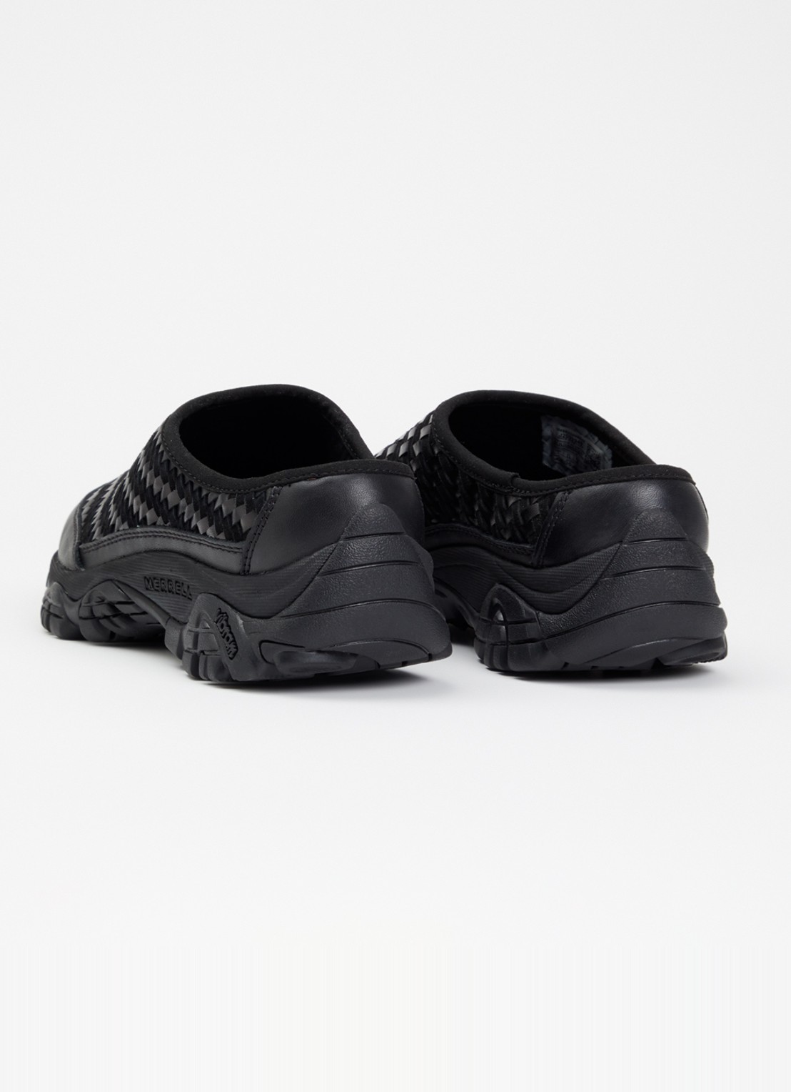 Merrell Moab 2 Slide muiltje van leer - achterkant 5 zwart