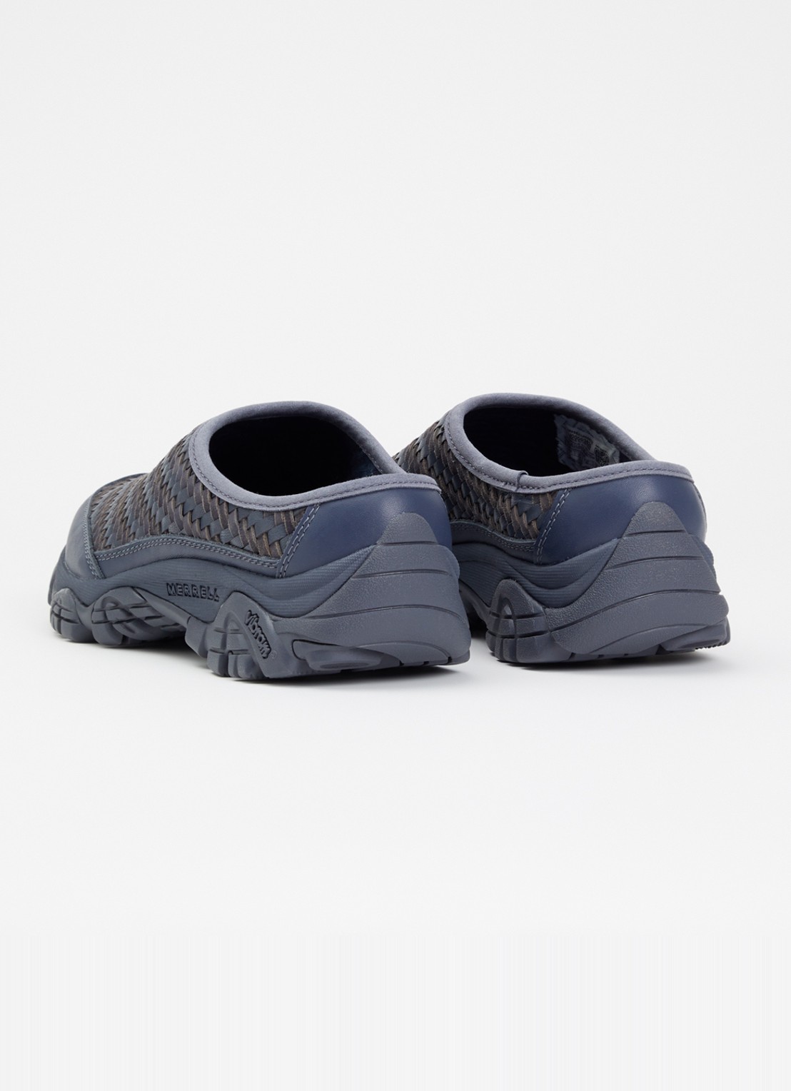 Merrell Moab 2 Slide muiltje van leer - achterkant 4 indigo