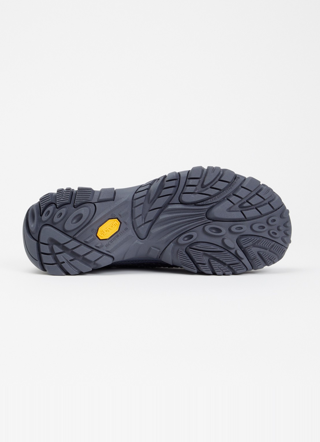 Merrell Moab 2 Slide muiltje van leer - detail 3 indigo