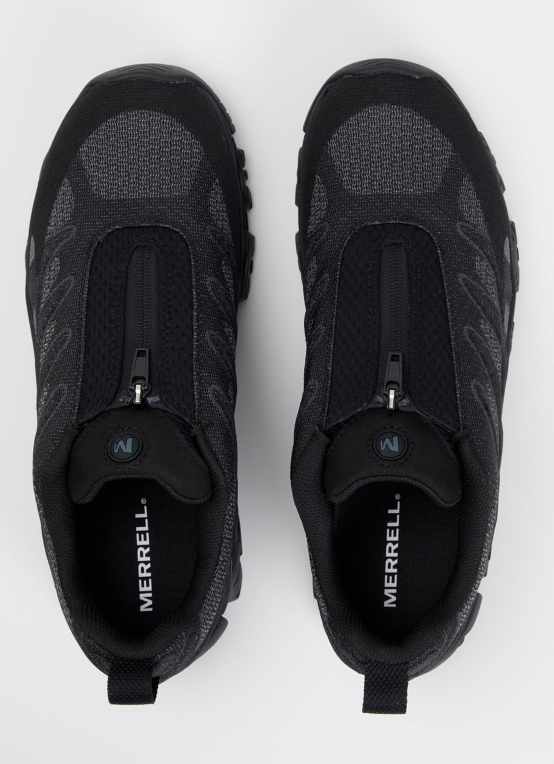 Merrell Moab 3 sneaker met gebreid bovenwerk - detail 2 zwart