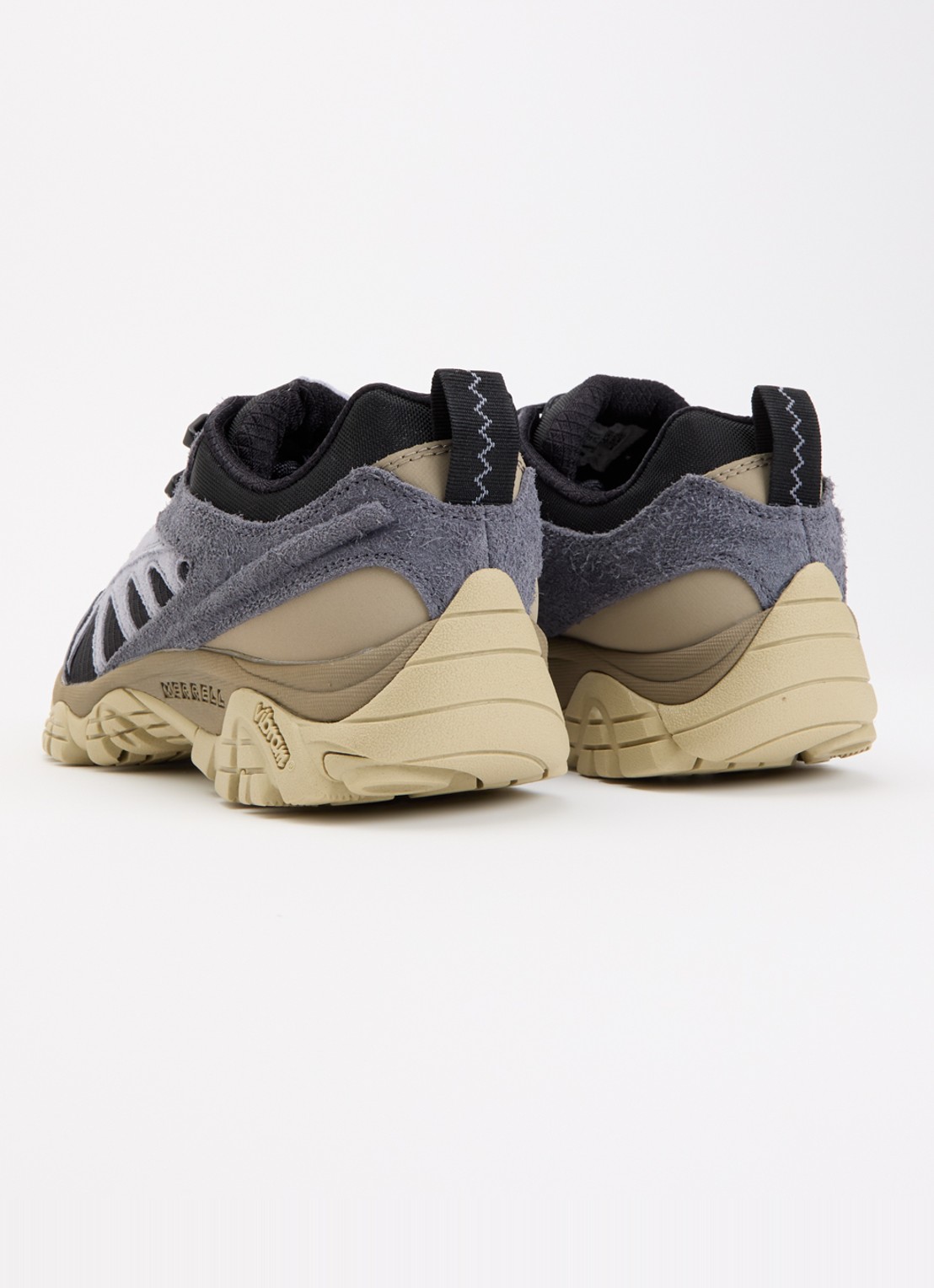 Merrell Moab Mesa Luxe sneaker van suède met mesh details - achterkant 5 lavendel