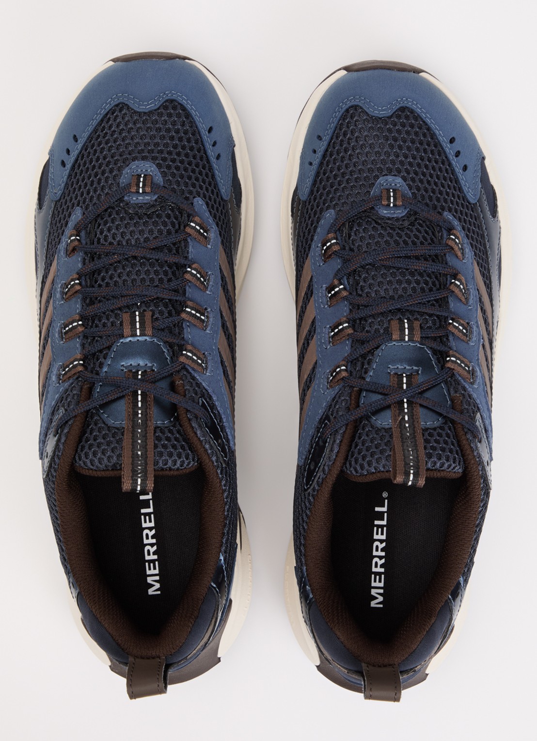 Merrell Moab Speed 2 Vent sneaker van mesh - detail 4 donkerblauw