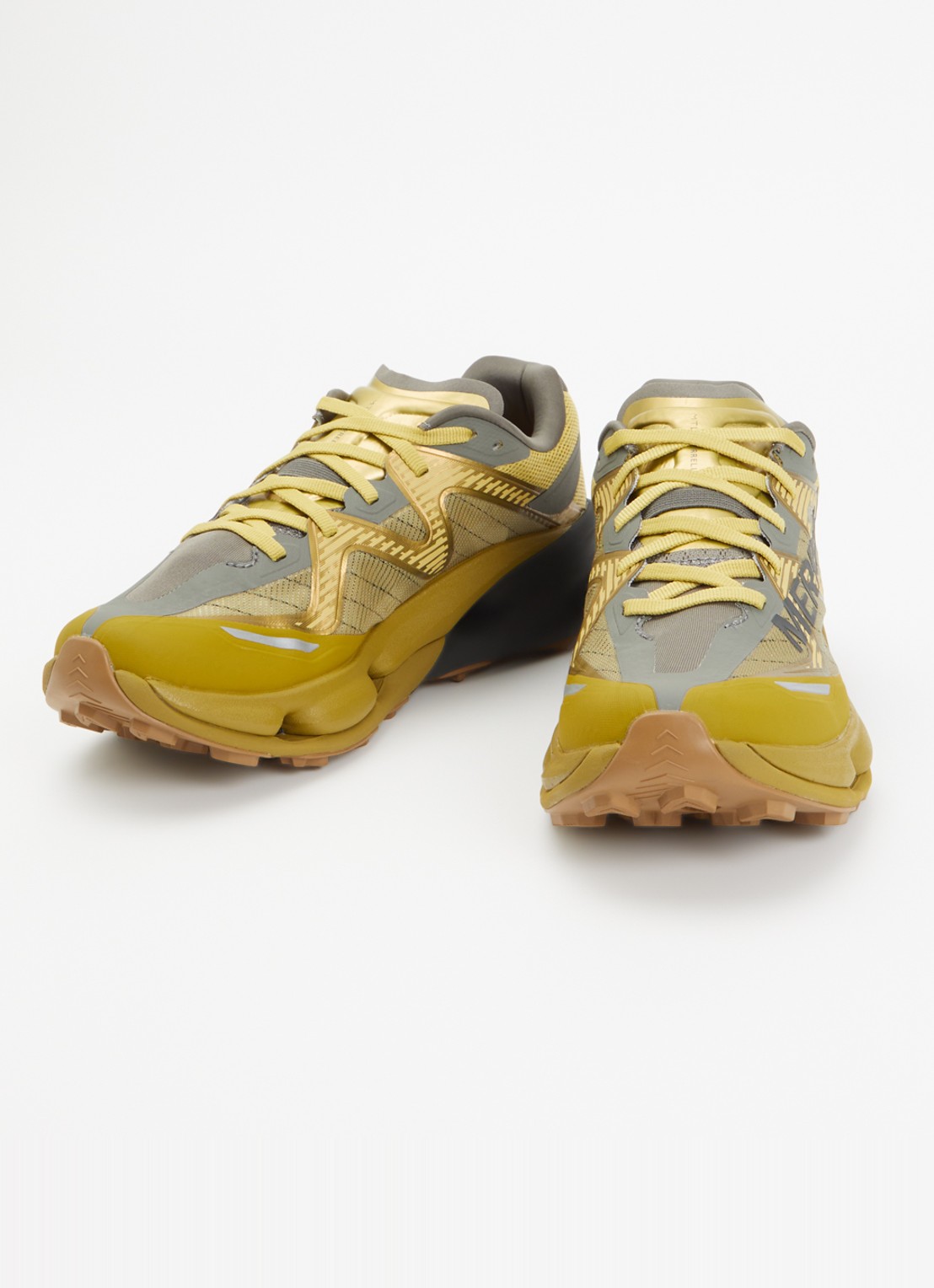 Merrell  MTL Speedarc Peak sneaker met logo - detail 2 mosterd