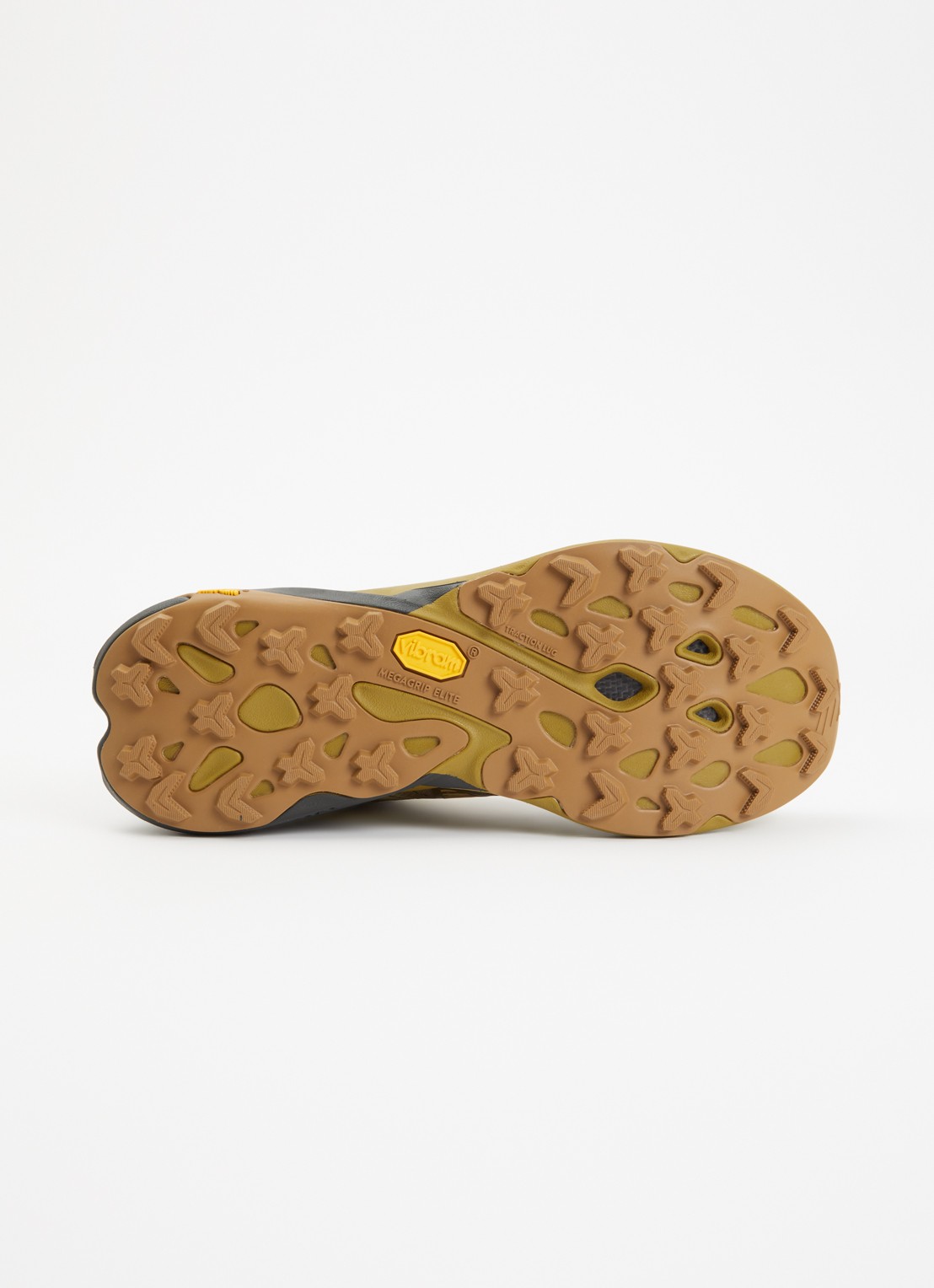 Merrell  MTL Speedarc Peak sneaker met logo - detail 4 mosterd