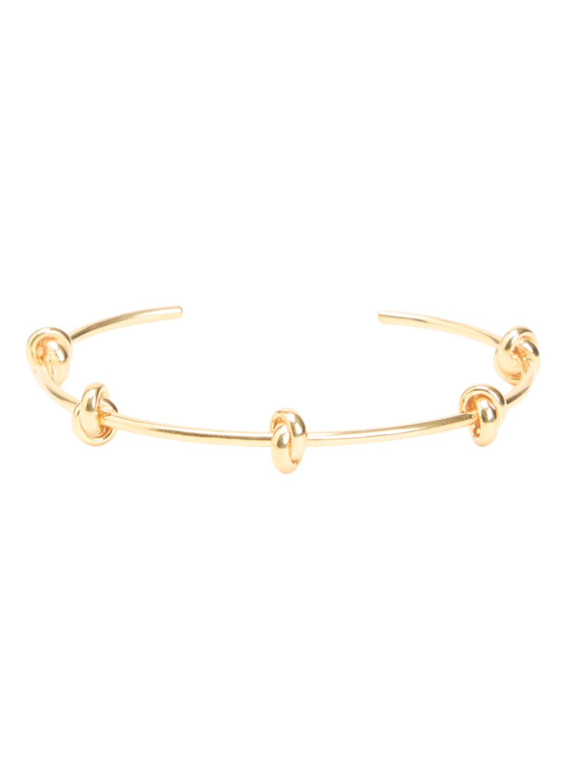 Mesh Harper Slim bangle - voorkant 3 goud