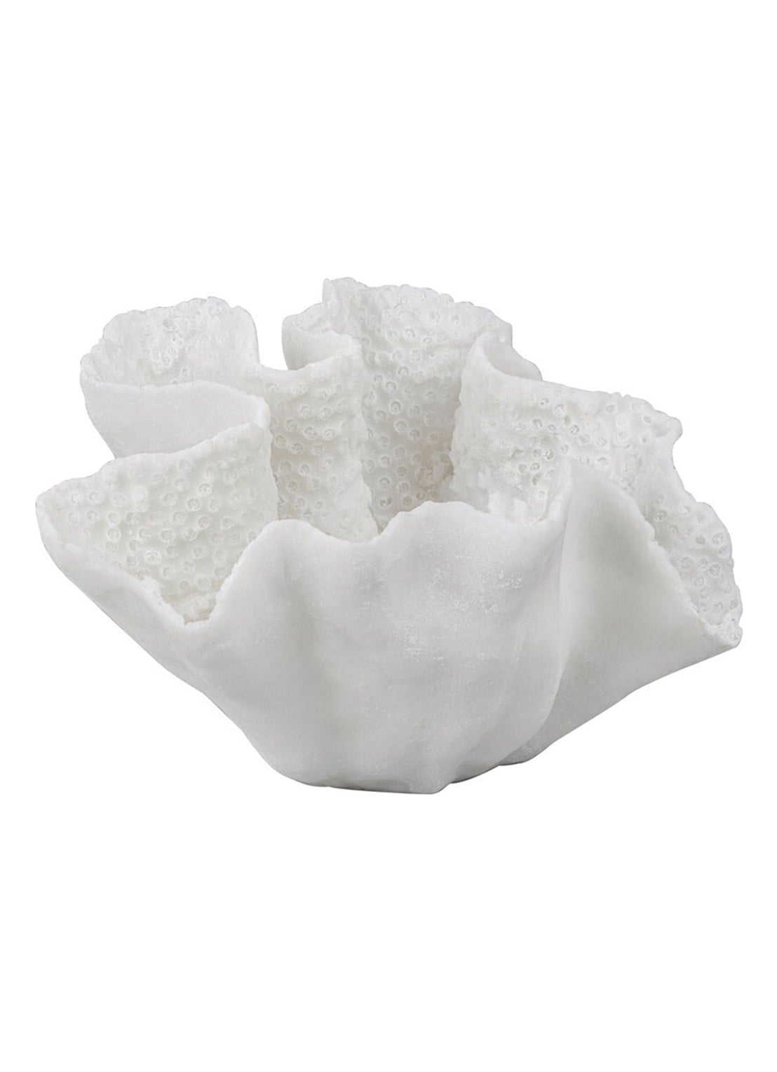 Mette Ditmer Coral decoratieschaal 30 cm - voorkant 4 gebroken wit
