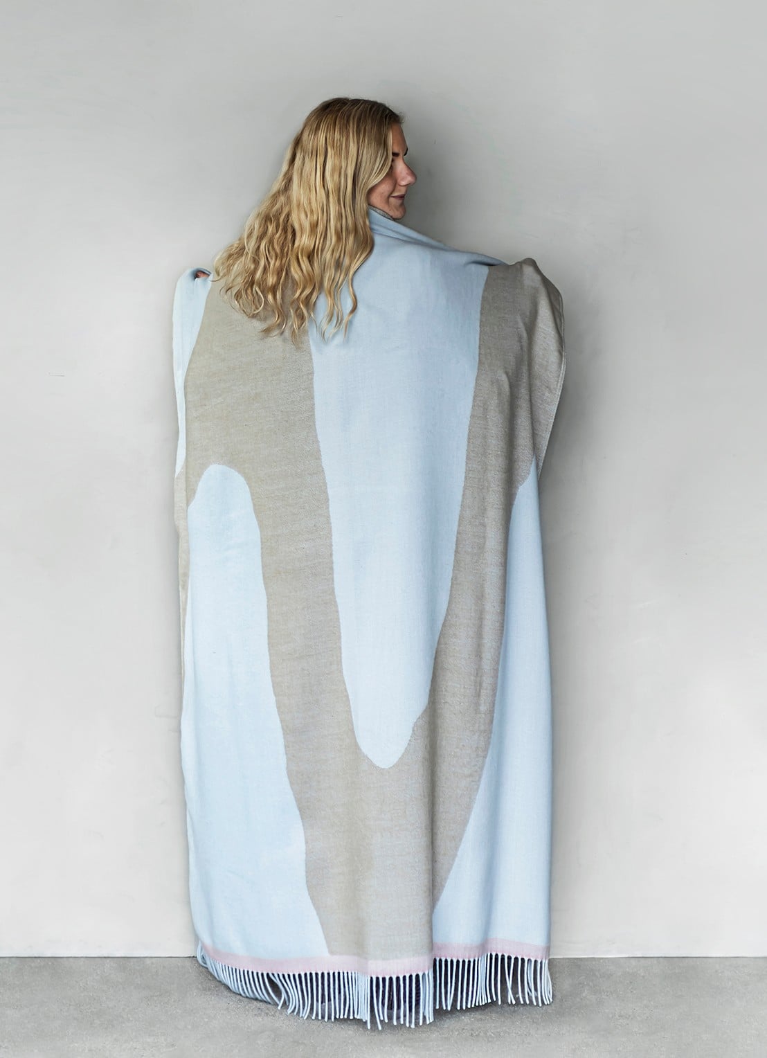 Mette Ditmer Gallery plaid170 x 125 cm - voorkant 5 zand