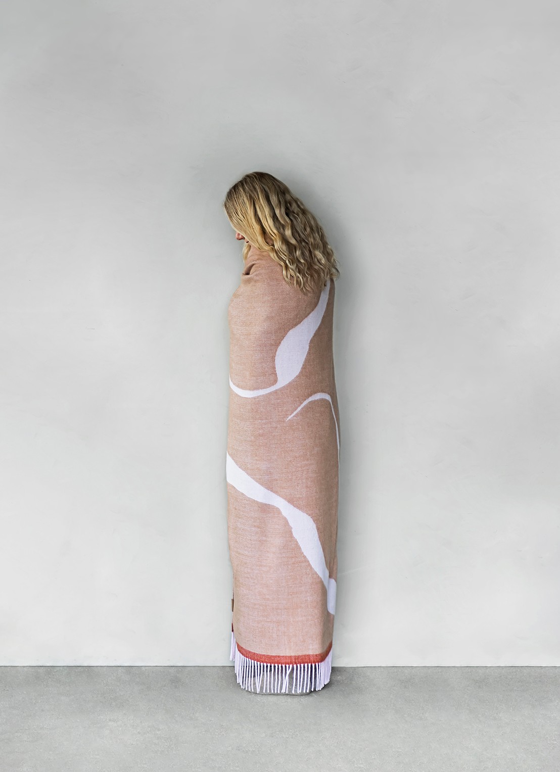 Mette Ditmer Gallery plaid170 x 125 cm - detail 7 lichtbruin