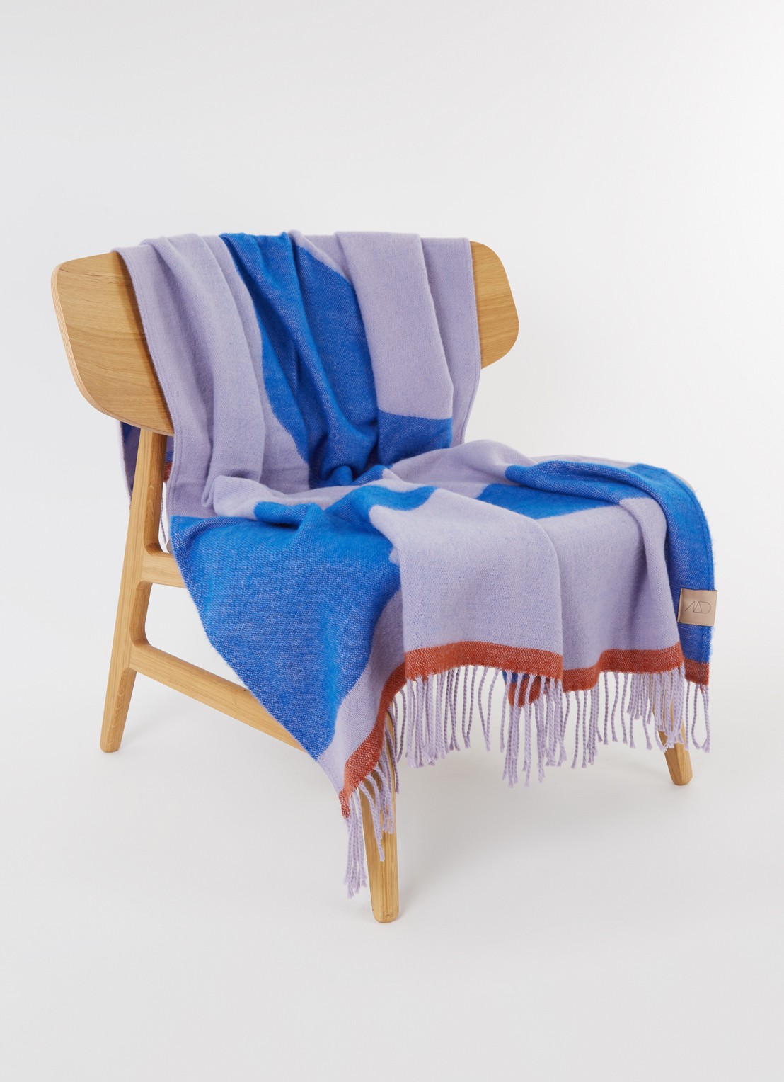 Mette Ditmer Gallery plaid170 x 125 cm - voorkant 2 lila