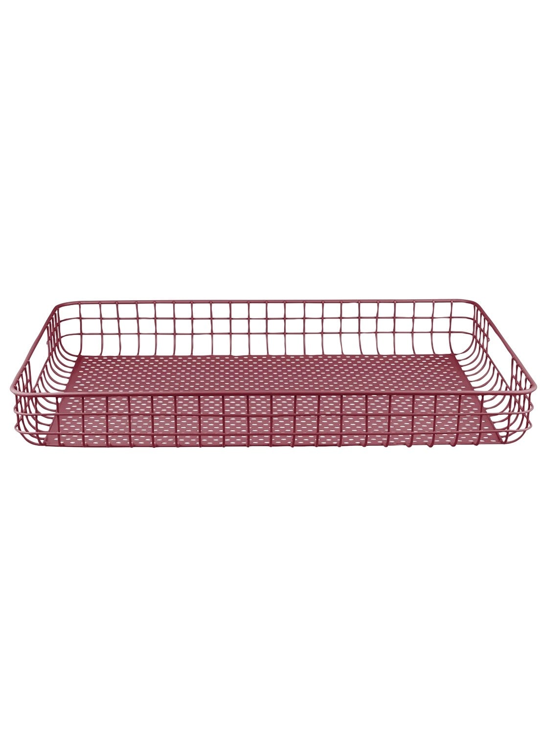 Mette Ditmer Lift dienblad 33,5 x 45,5 cm - voorkant 3 bordeauxrood