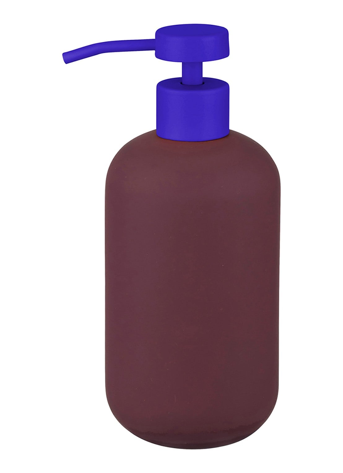 Mette Ditmer Lotus Play zeepdispenser - voorkant bordeauxrood