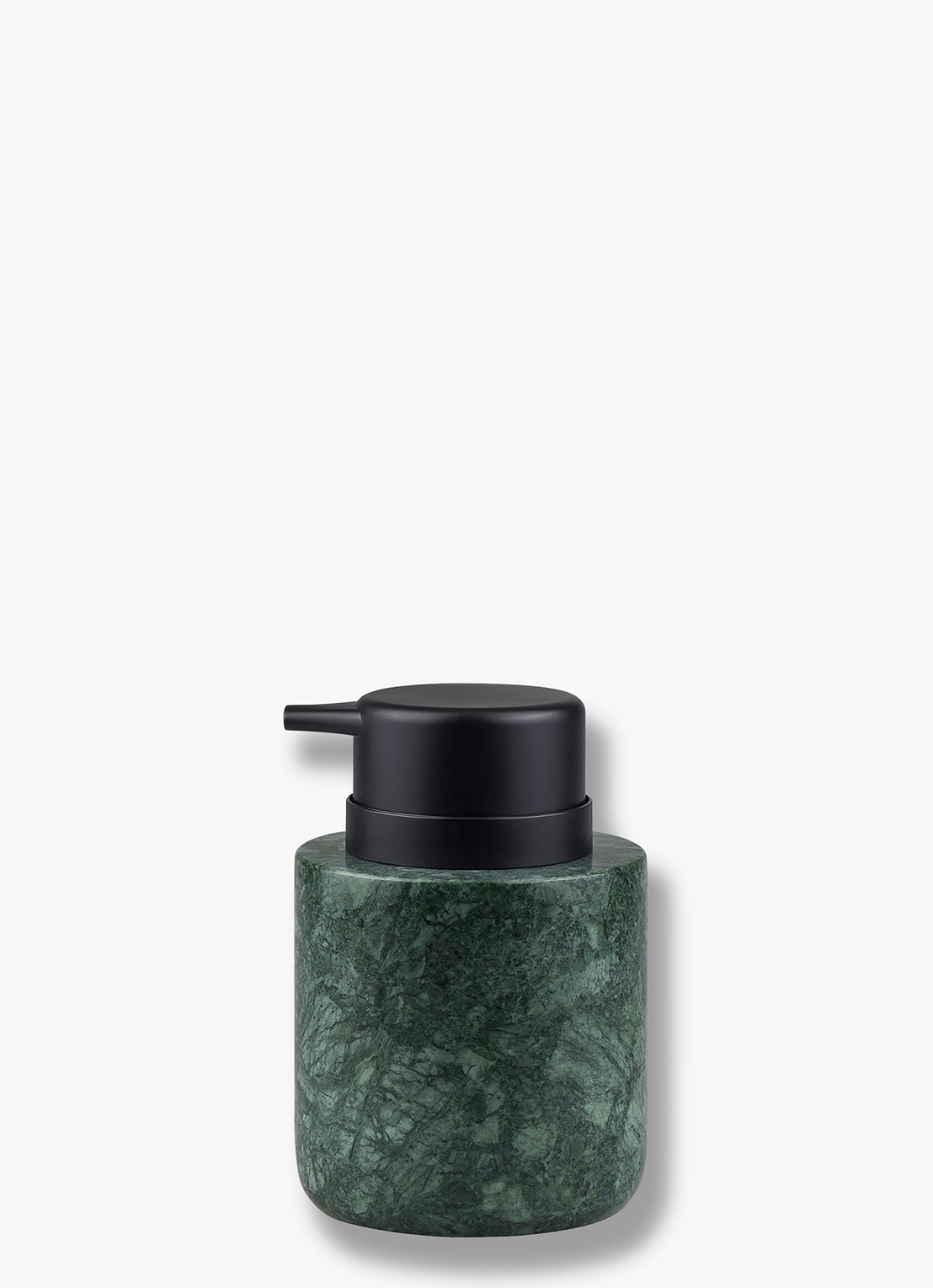 Mette Ditmer Marble zeepdispenser - voorkant donkergroen