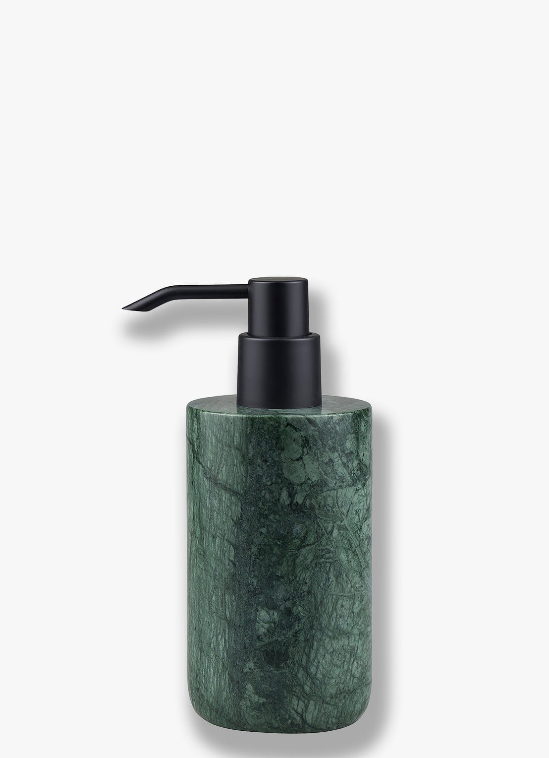 Mette Ditmer Marble zeepdispenser - voorkant donkergroen