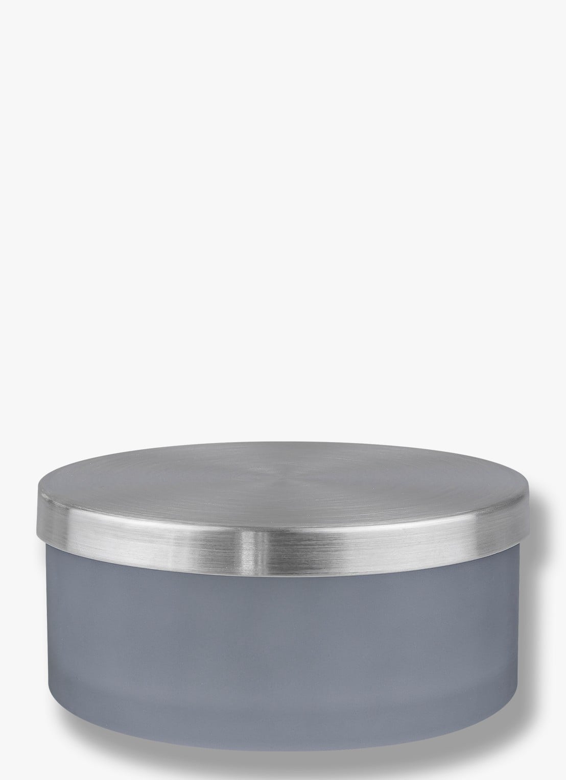 Mette Ditmer Modest pot met deksel 11 cm - voorkant 2 blauw