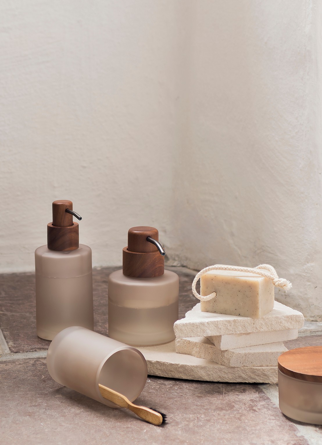 Mette Ditmer Modest tandenborstelhouder - detail 2 creme