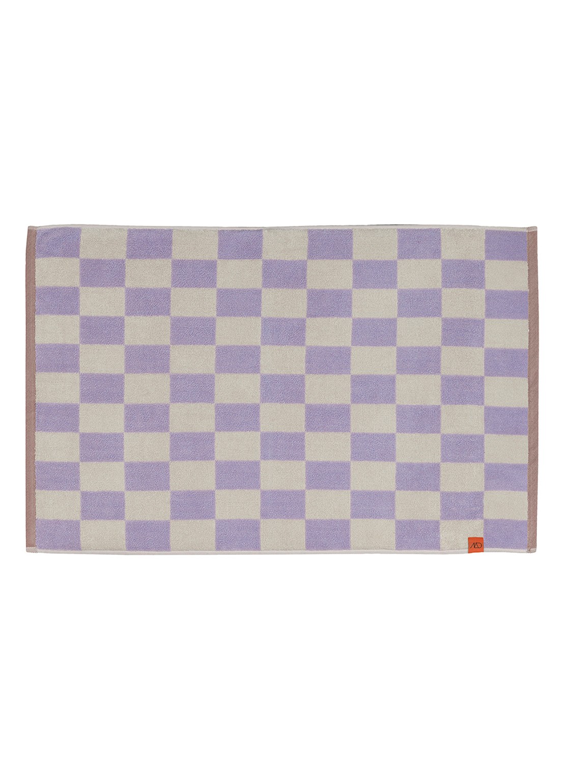Mette Ditmer Retro badmat - 550 gr/m2 - 80 x 50 cm - voorkant lila