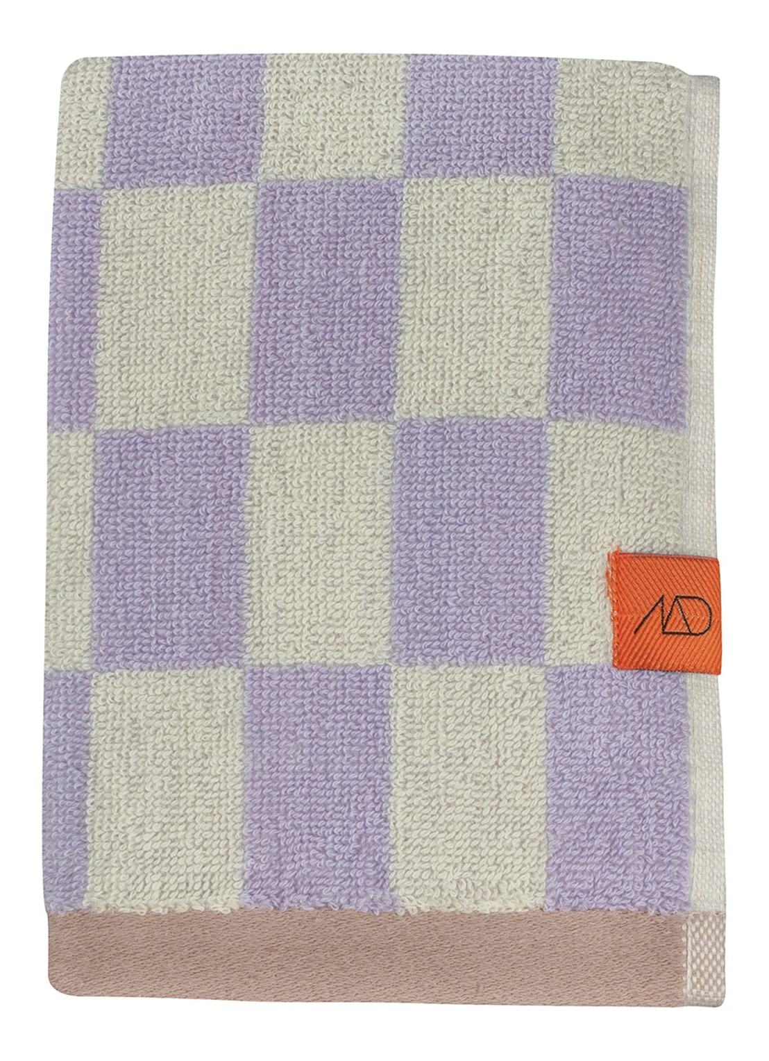 Mette Ditmer Retro gastendoek set van 2 - 40 x 55 cm - voorkant 2 lila